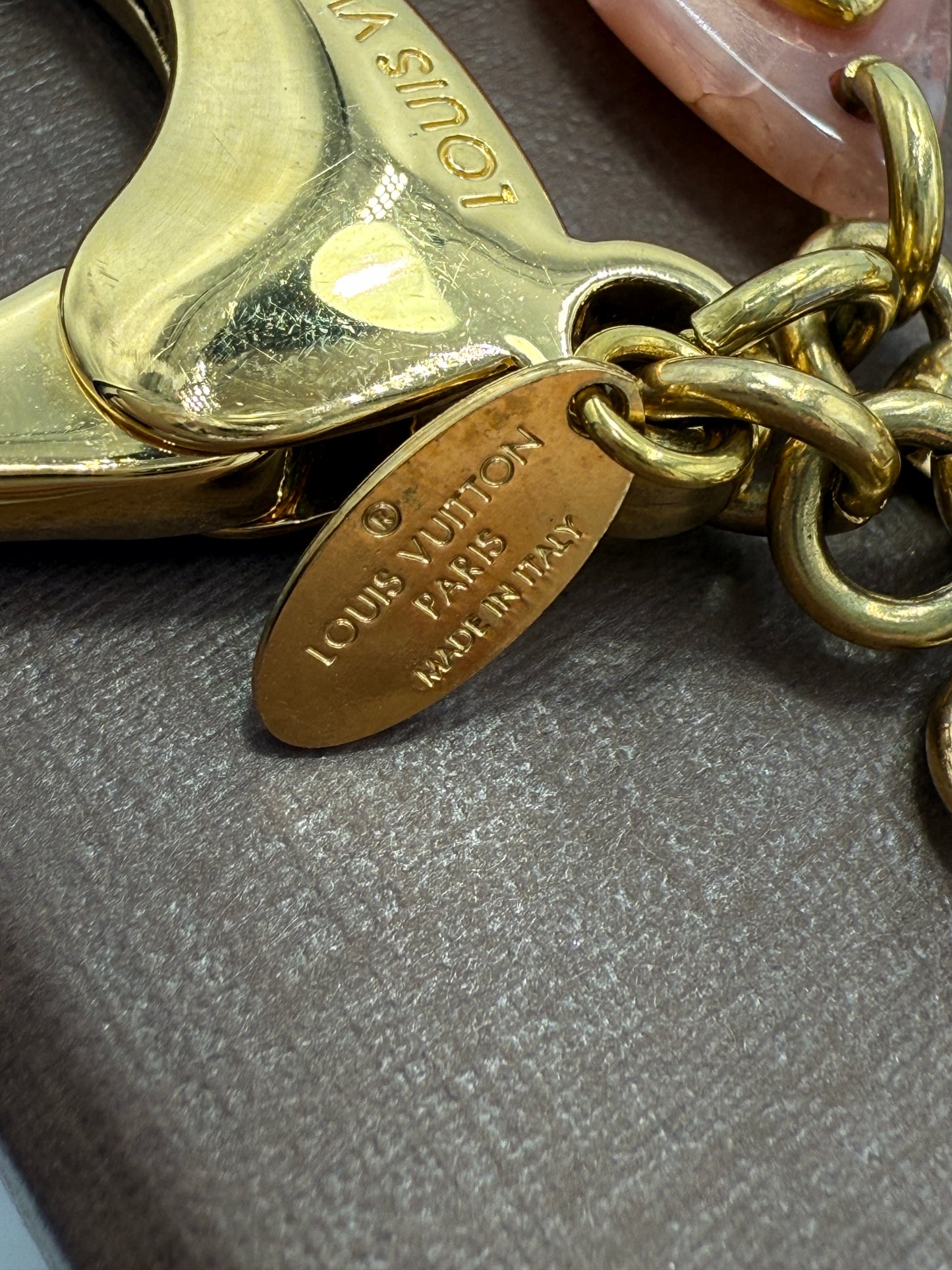 Louis Vuitton Resin Bijoux Sac Insolence Bag Charm OB1113