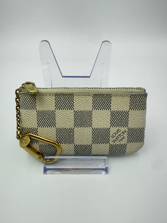 Louis Vuitton Damier Azur Coated Canvas Key Cles CA2017