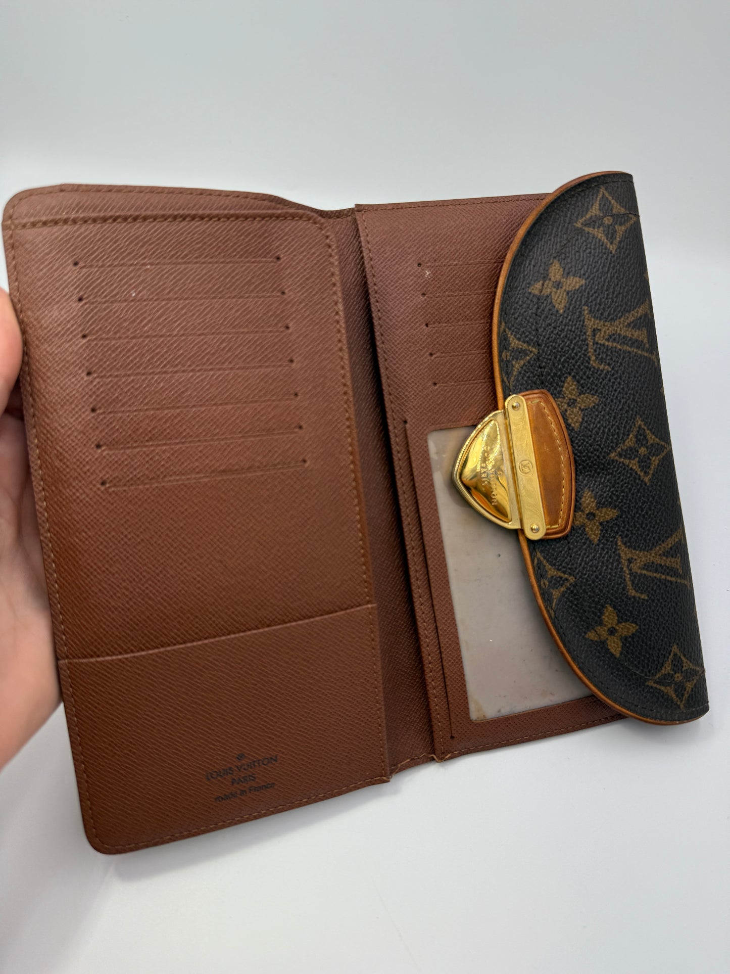 Louis Vuitton Monogram Eugenie Long Wallet MI0047