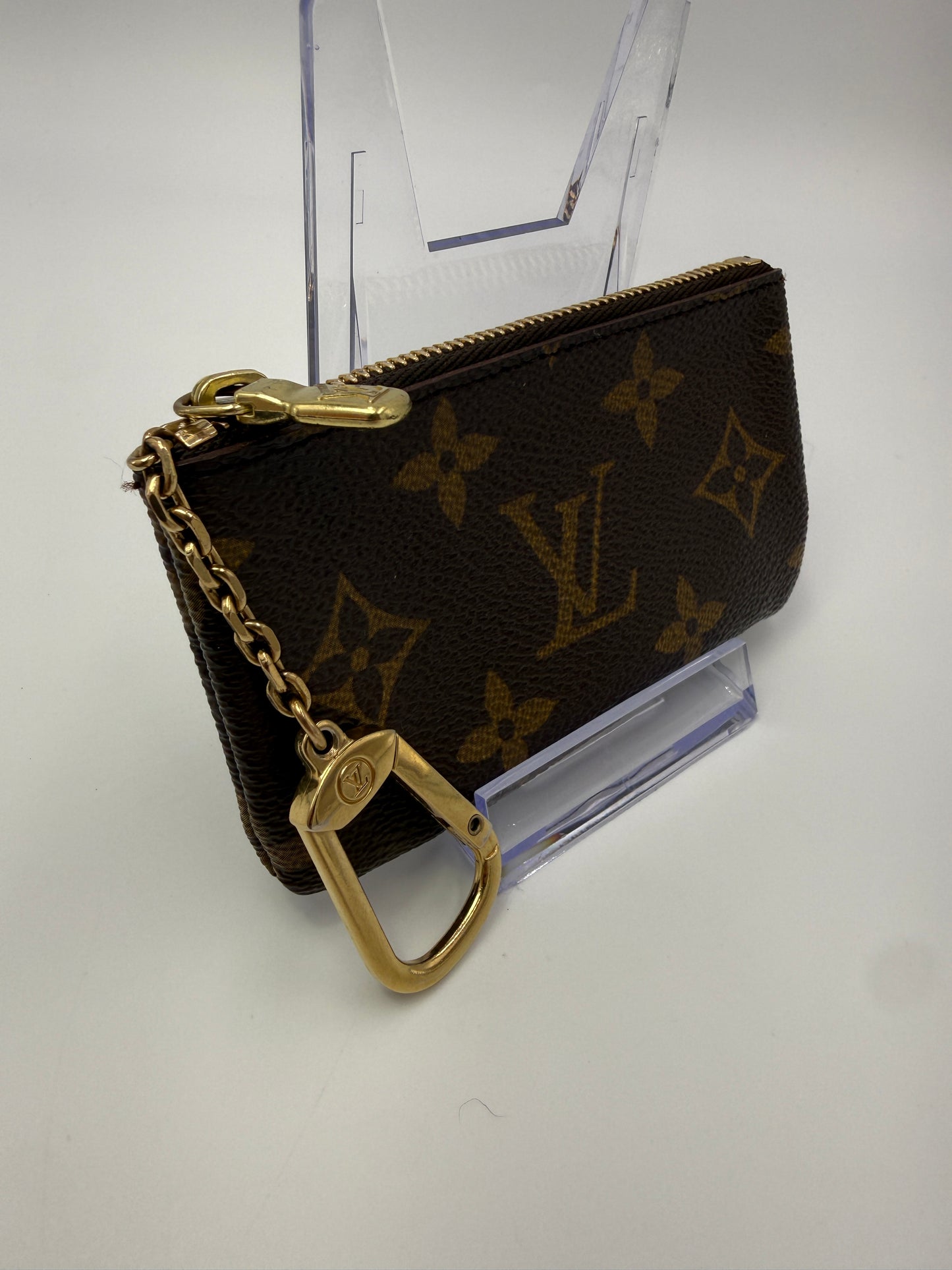 Louis Vuitton Monogram Coated Canvas Key Cles CA1917
