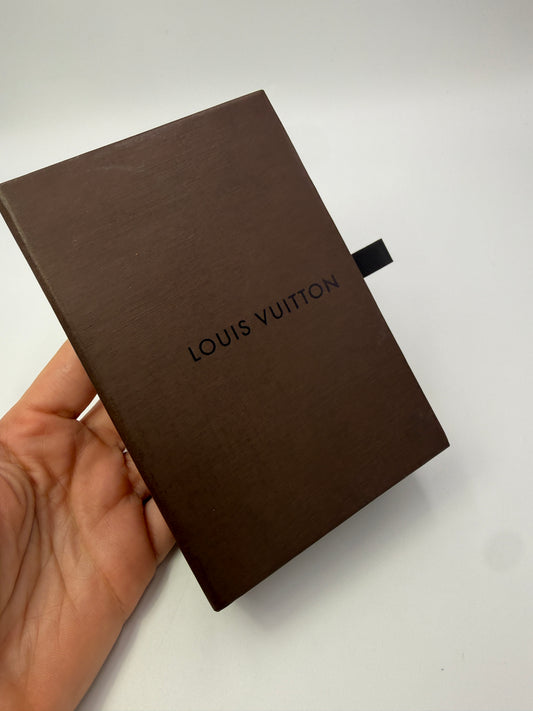 Louis Vuitton Small Brown Box 3.625 x 5.375 x 1.5