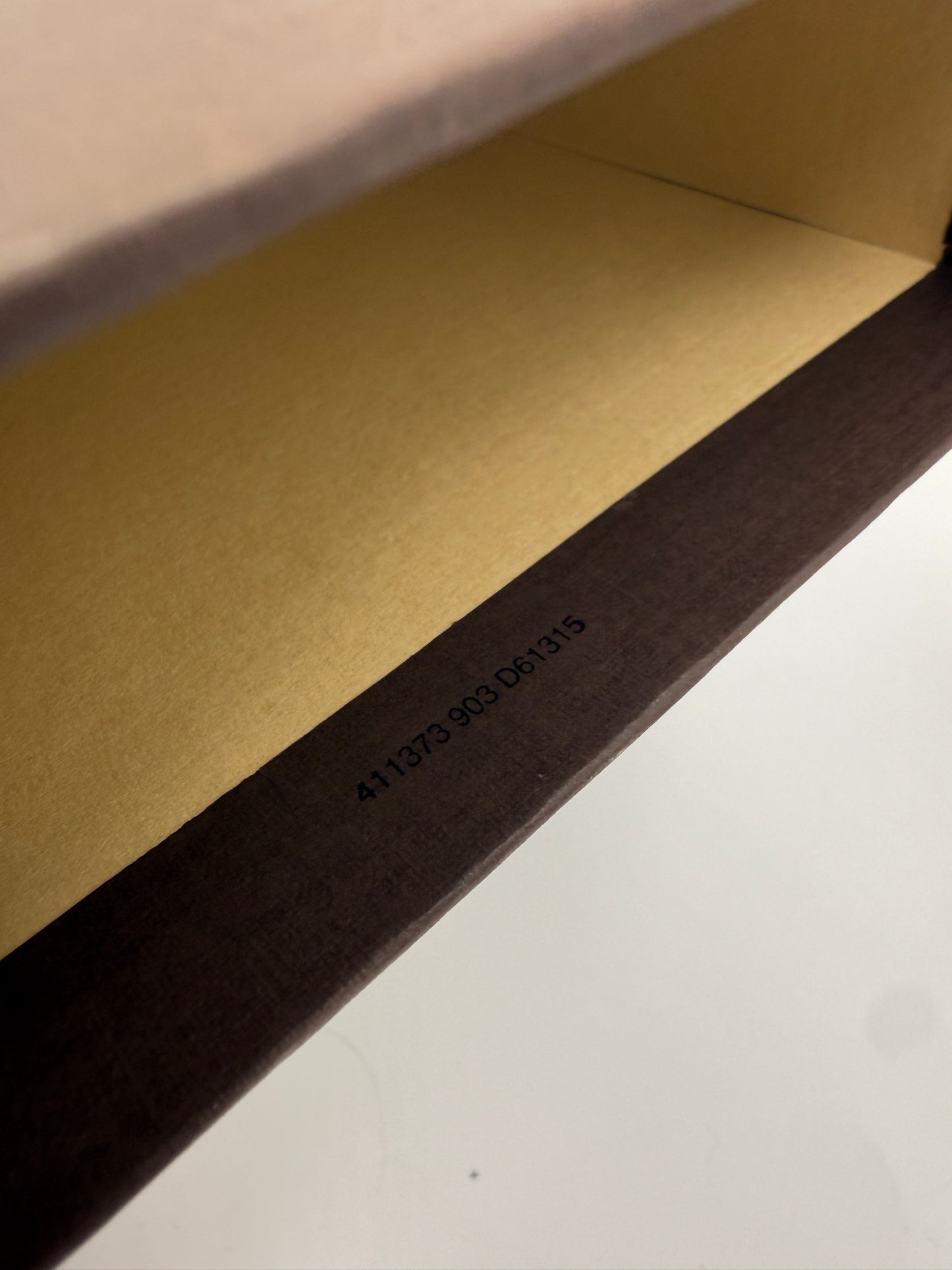 Louis Vuitton Small Brown Box 3.625 x 5.375 x 1.5