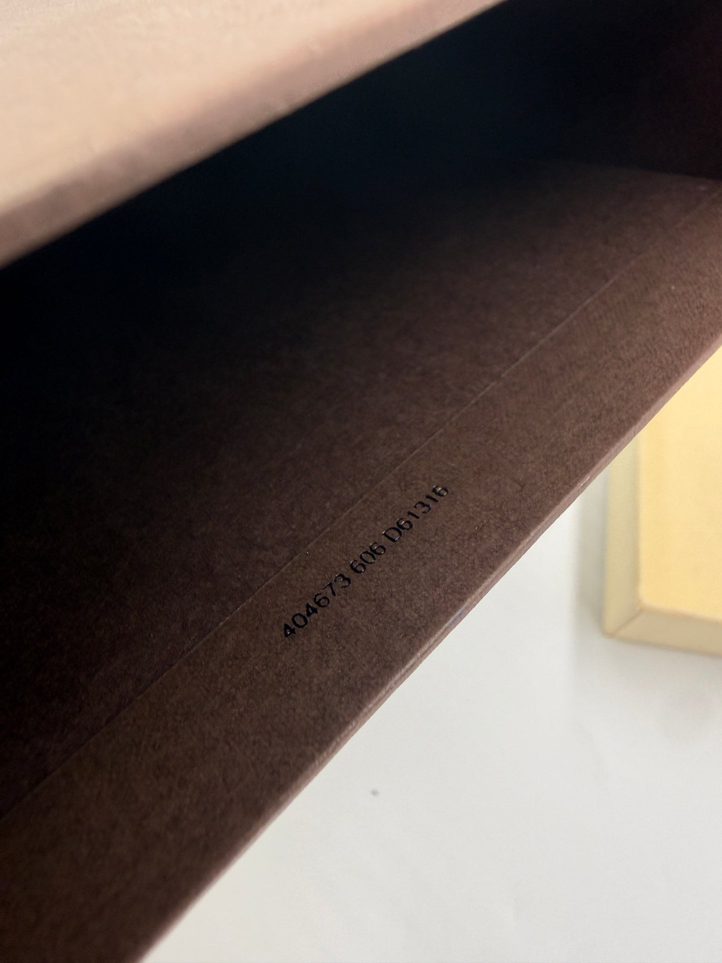 Louis Vuitton Medium Brown Box 5 x 5.875 x 1.5