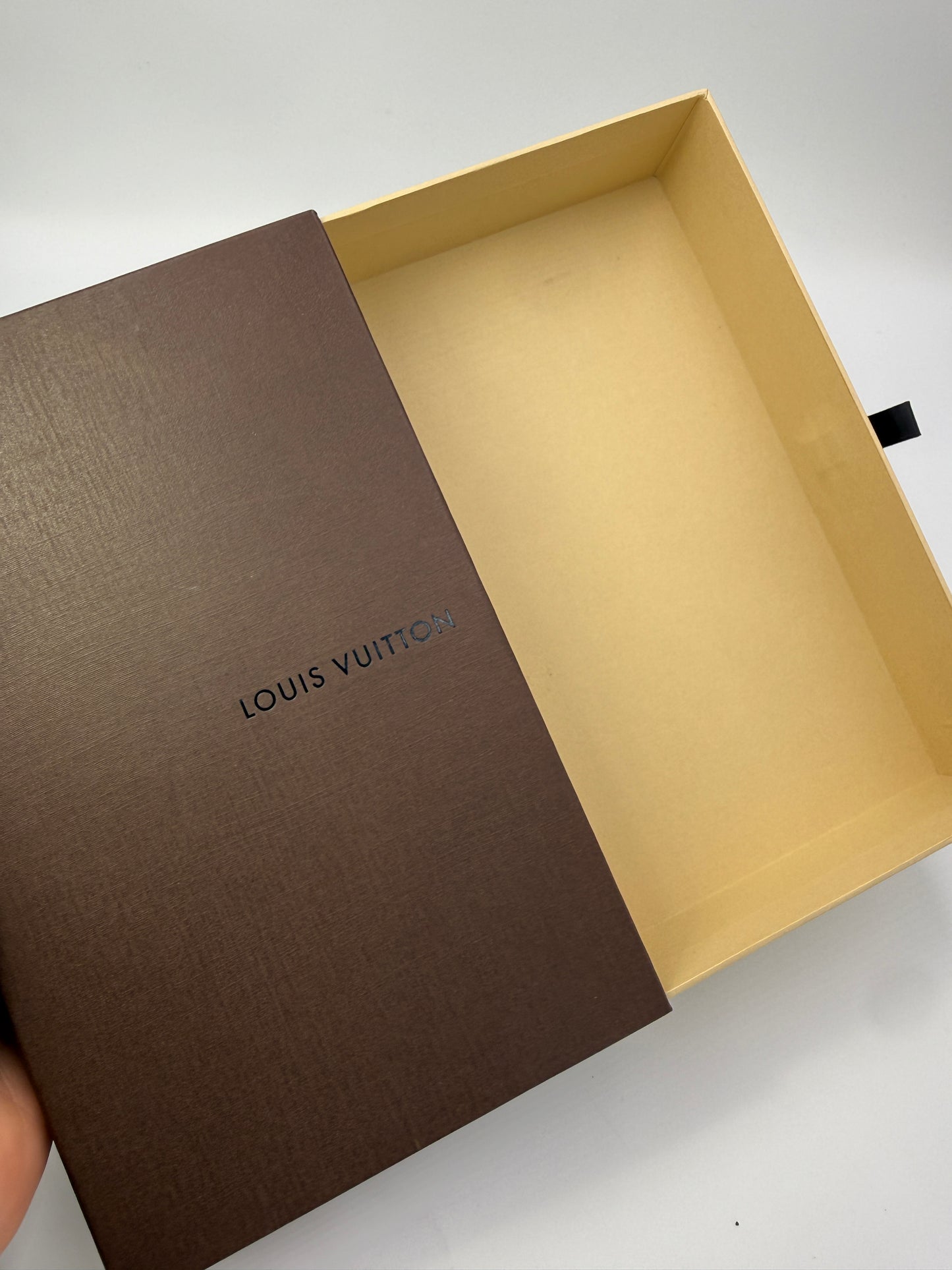 Louis Vuitton Large Brown Box 5.375 x 8.625 x 1.75