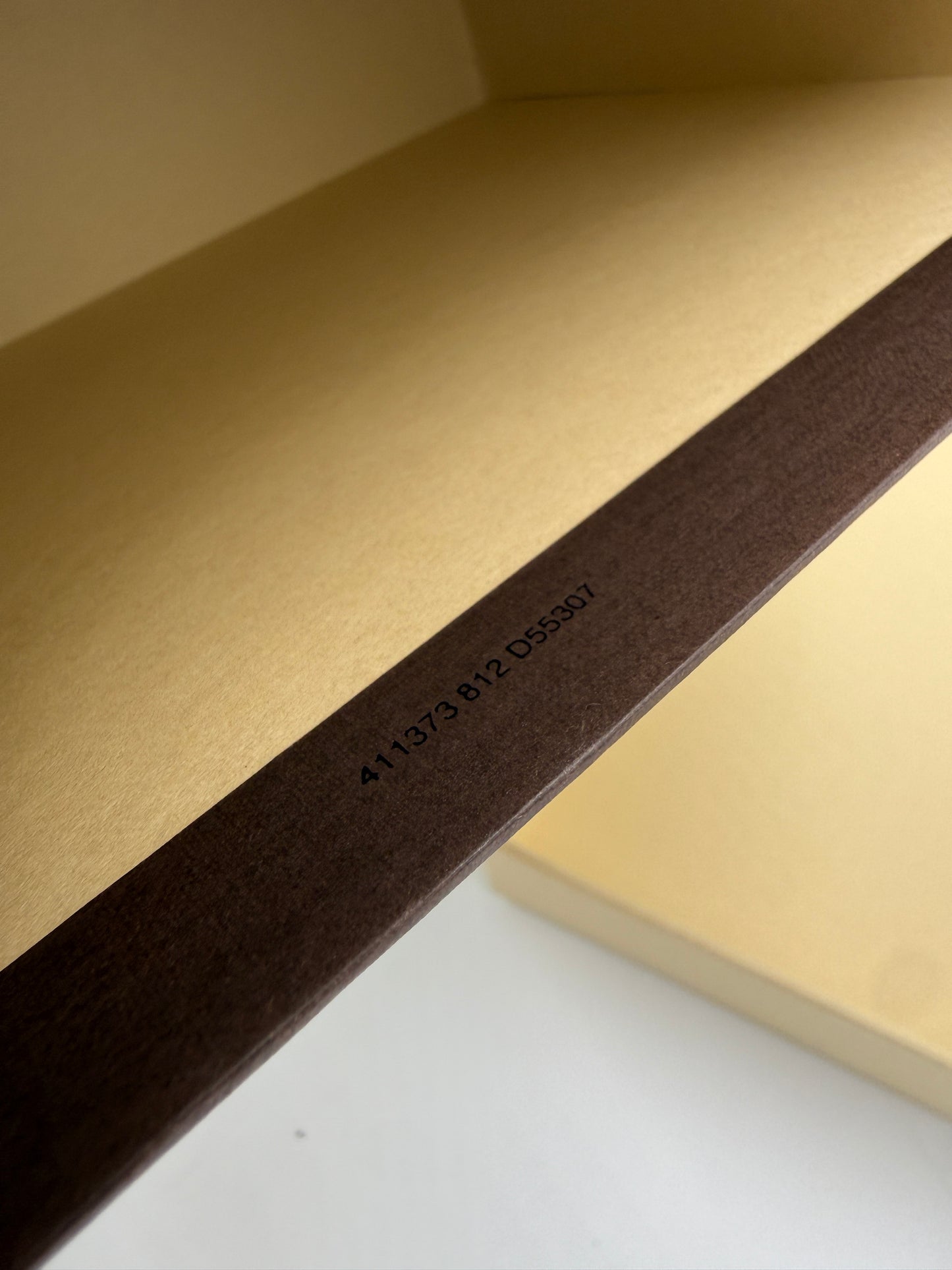 Louis Vuitton Large Brown Box 5.375 x 8.625 x 1.75