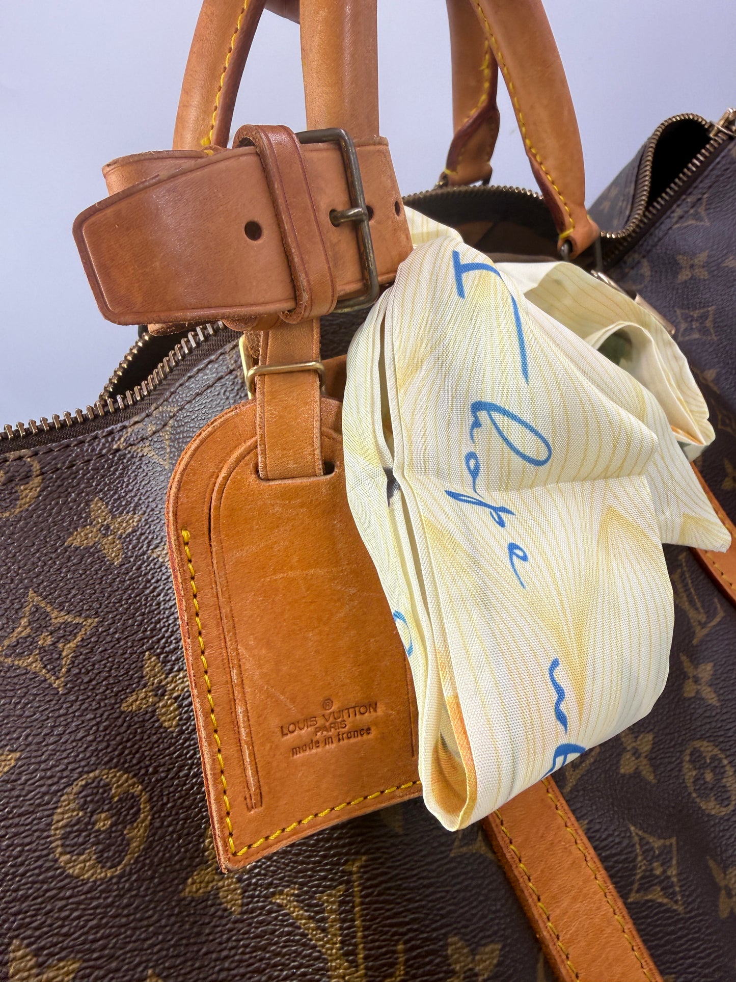 Louis Vuitton Monogram Coated Canvas Keepall 50 cm