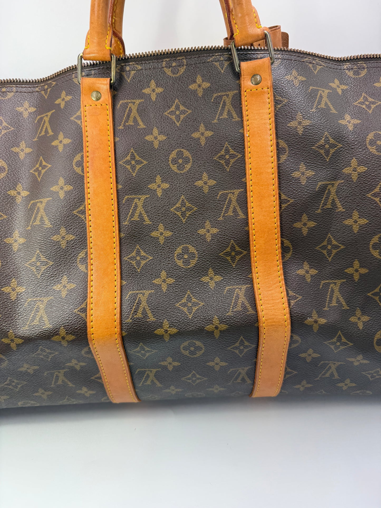 Louis Vuitton Monogram Coated Canvas Keepall 50 cm
