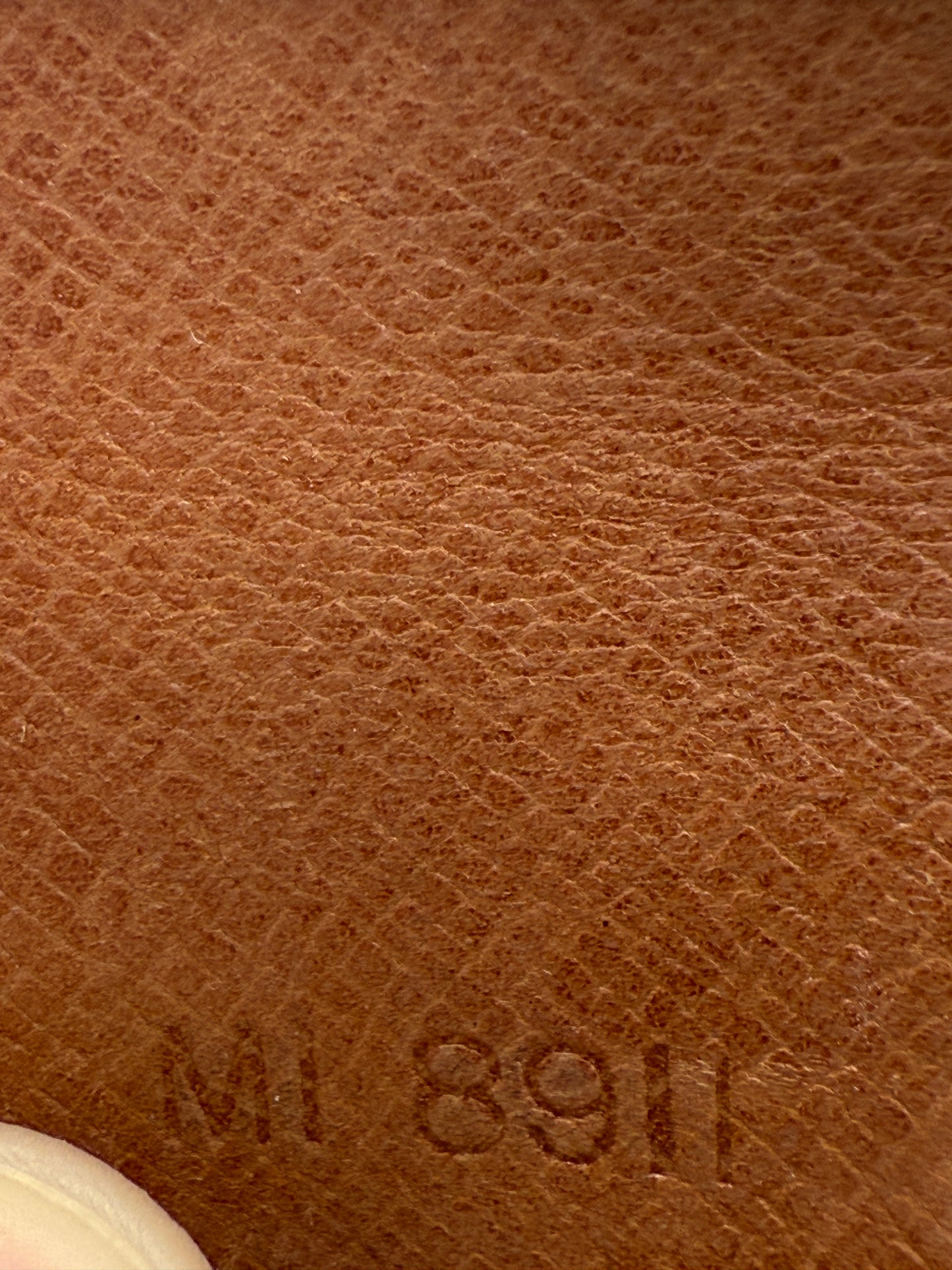 LV Monogram Coated Canvas ID Holder Compact Wallet MI8911