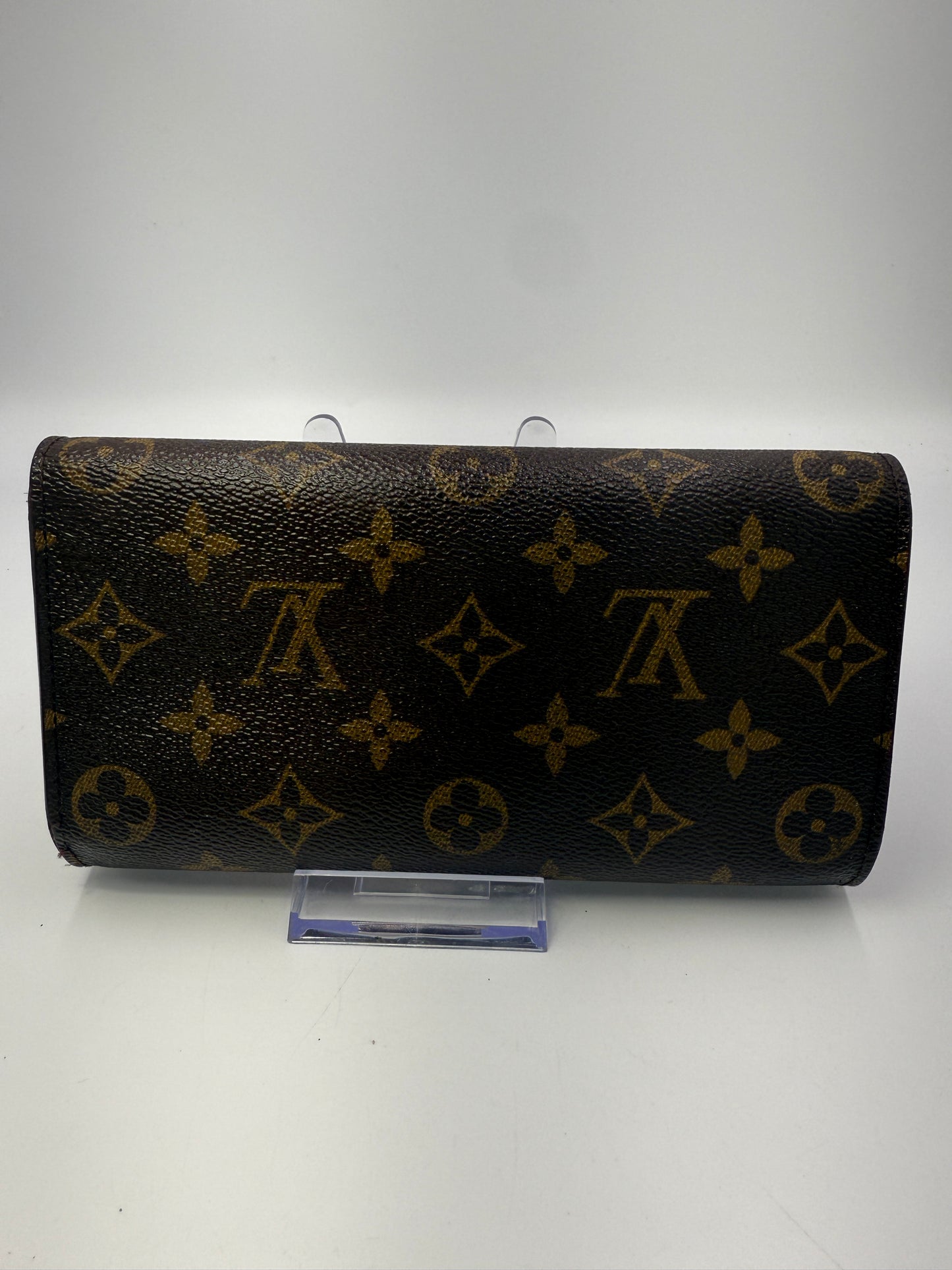 Louis Vuitton Monogram Coated Canvas International Wallet TH0969