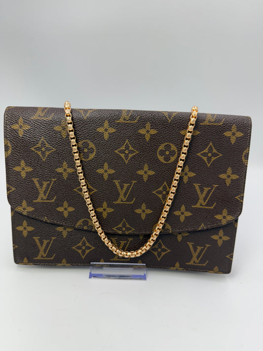 Louis Vuitton Monogram Pochette Lava Clutch 23 cm 871AN