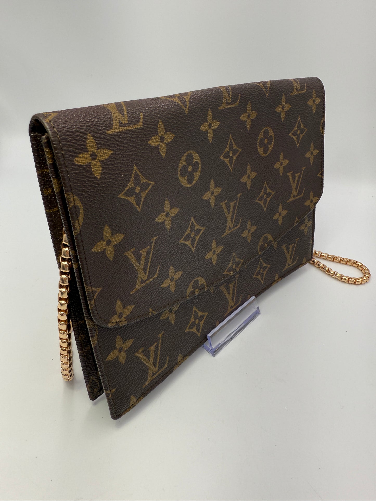 Louis Vuitton Monogram Pochette Lava Clutch 23 cm 871AN