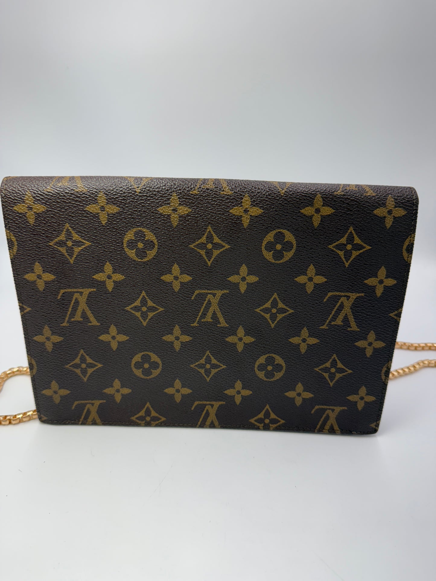 Louis Vuitton Monogram Pochette Lava Clutch 23 cm 871AN