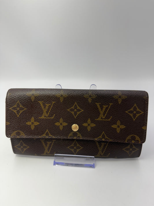 Louis Vuitton Monogram Sarah Wallet 8912AN