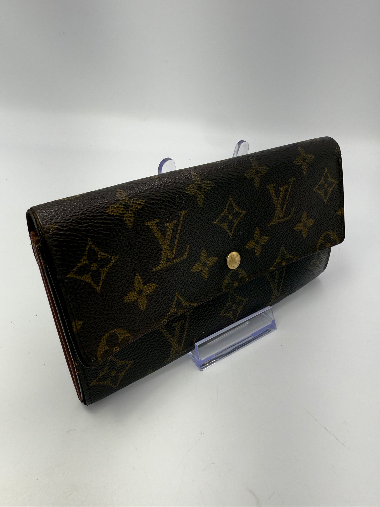 Louis Vuitton Monogram Sarah Wallet 8912AN