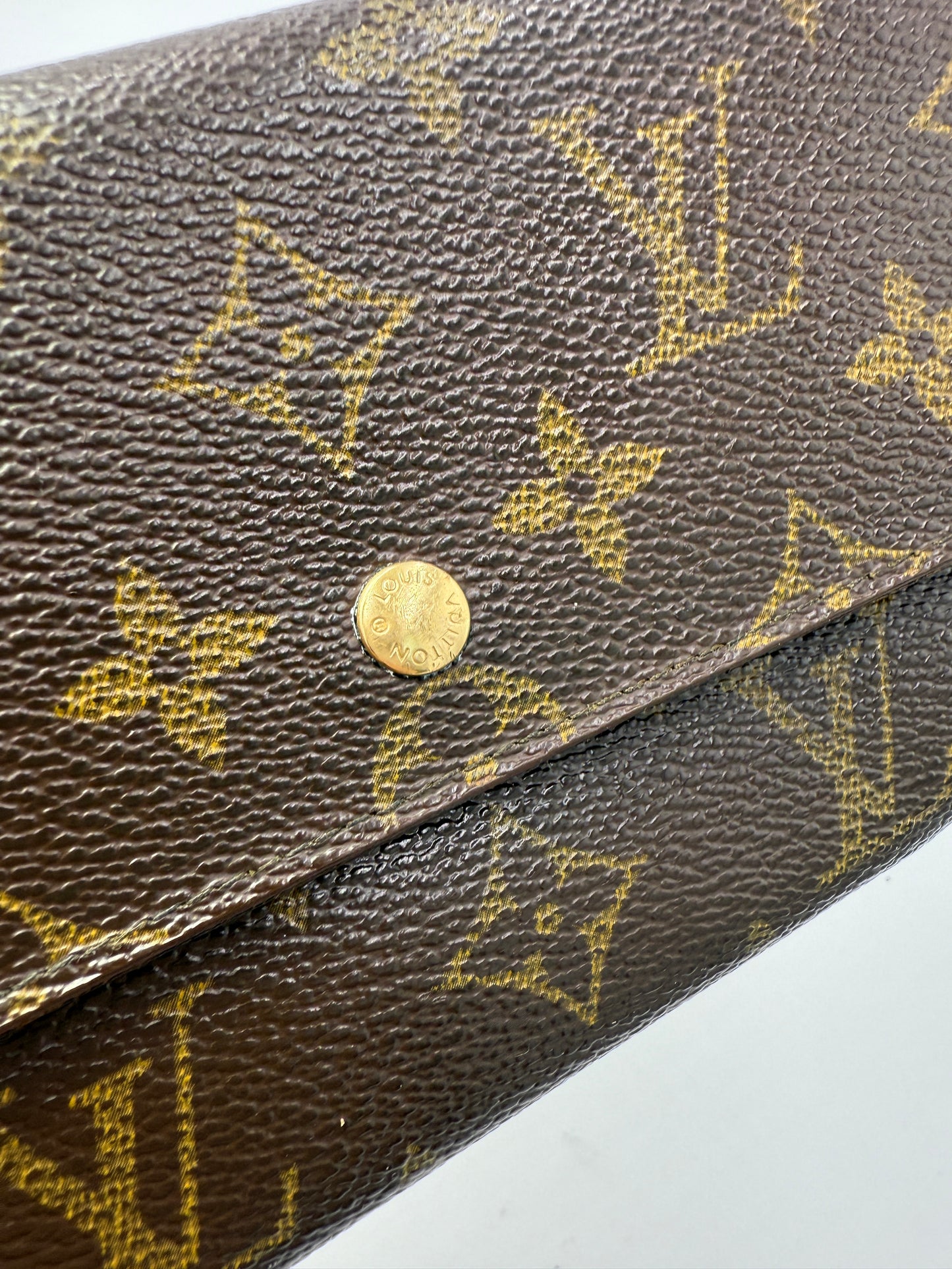 Louis Vuitton Monogram Sarah Wallet 8912AN