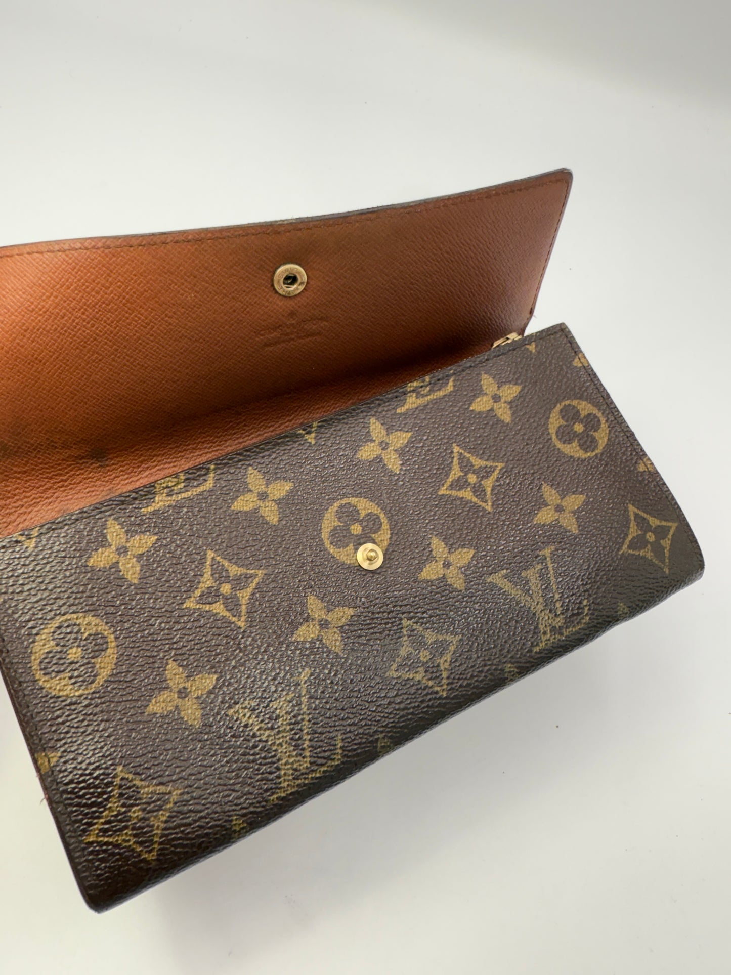 Louis Vuitton Monogram Sarah Wallet 8912AN