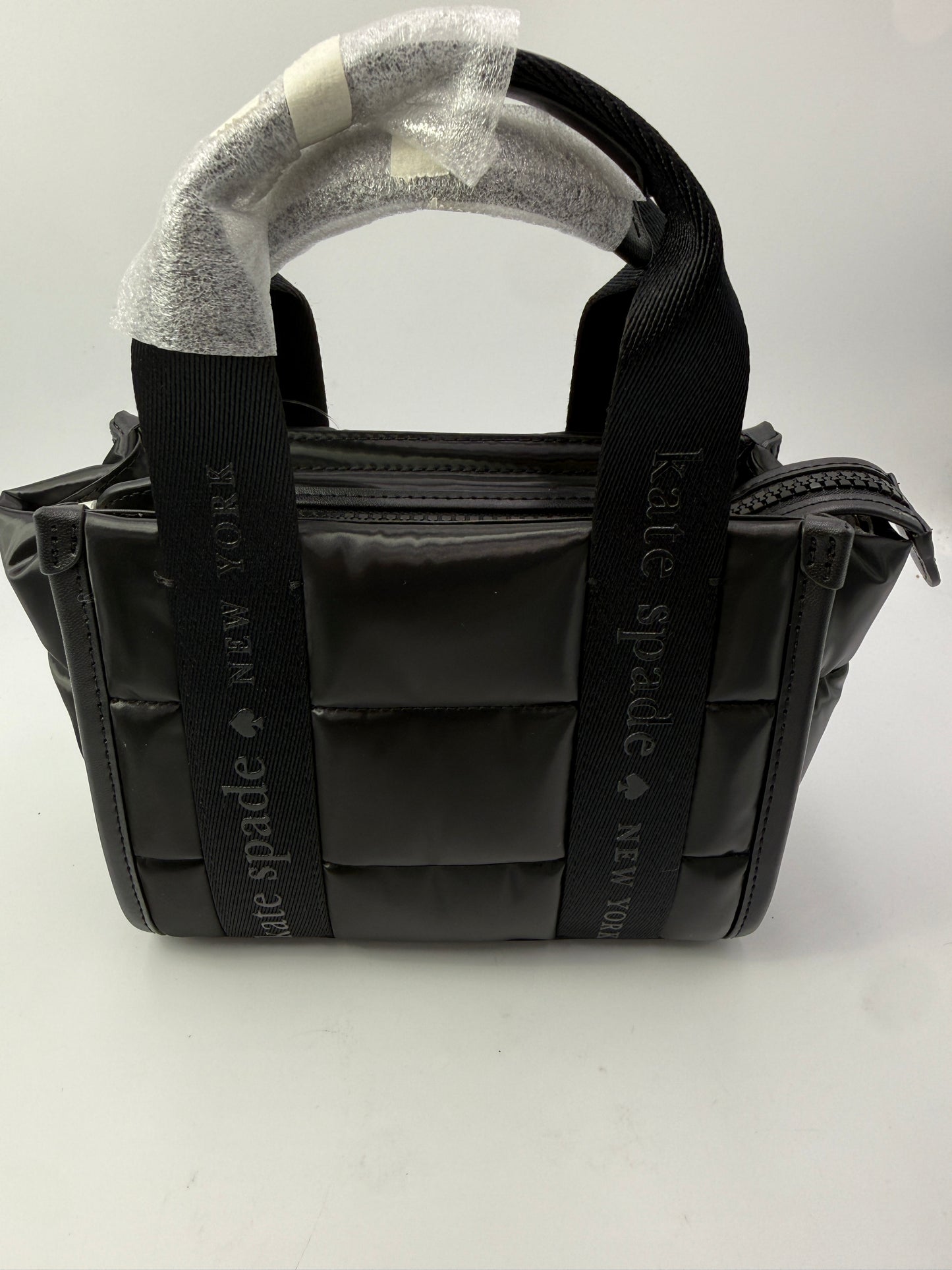 Kate Spade Black Puffer Mini Tote NEW WITH TAGS