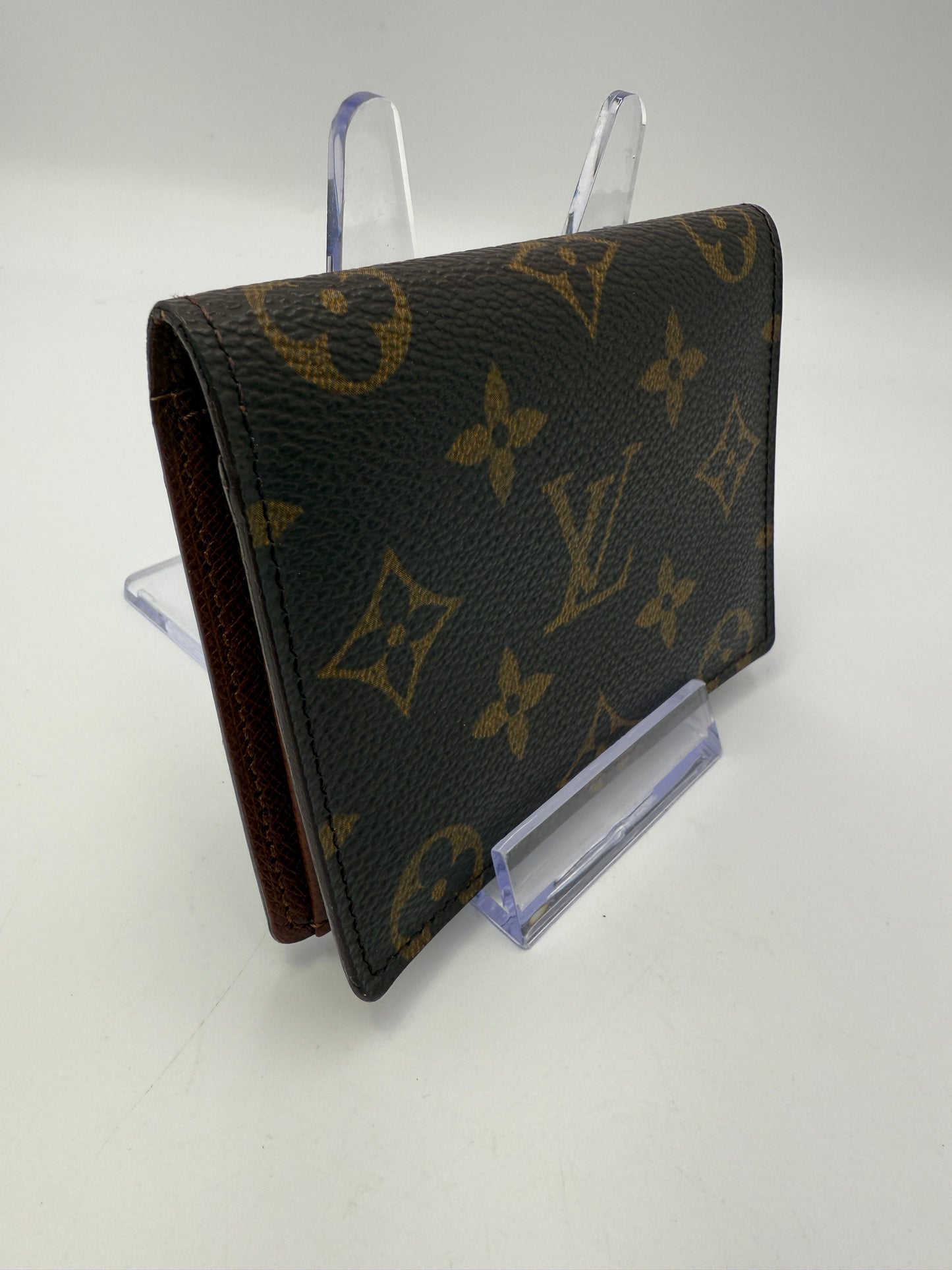 Louis Vuitton Monogram Vintage Bifold Wallet ID Holder CT0020
