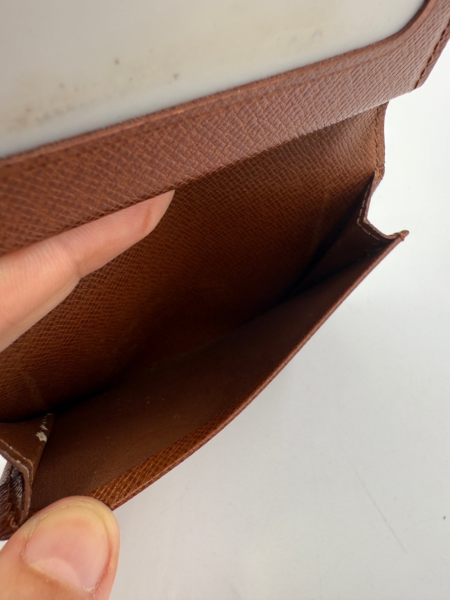 Louis Vuitton Monogram Vintage Bifold Wallet ID Holder CT0020