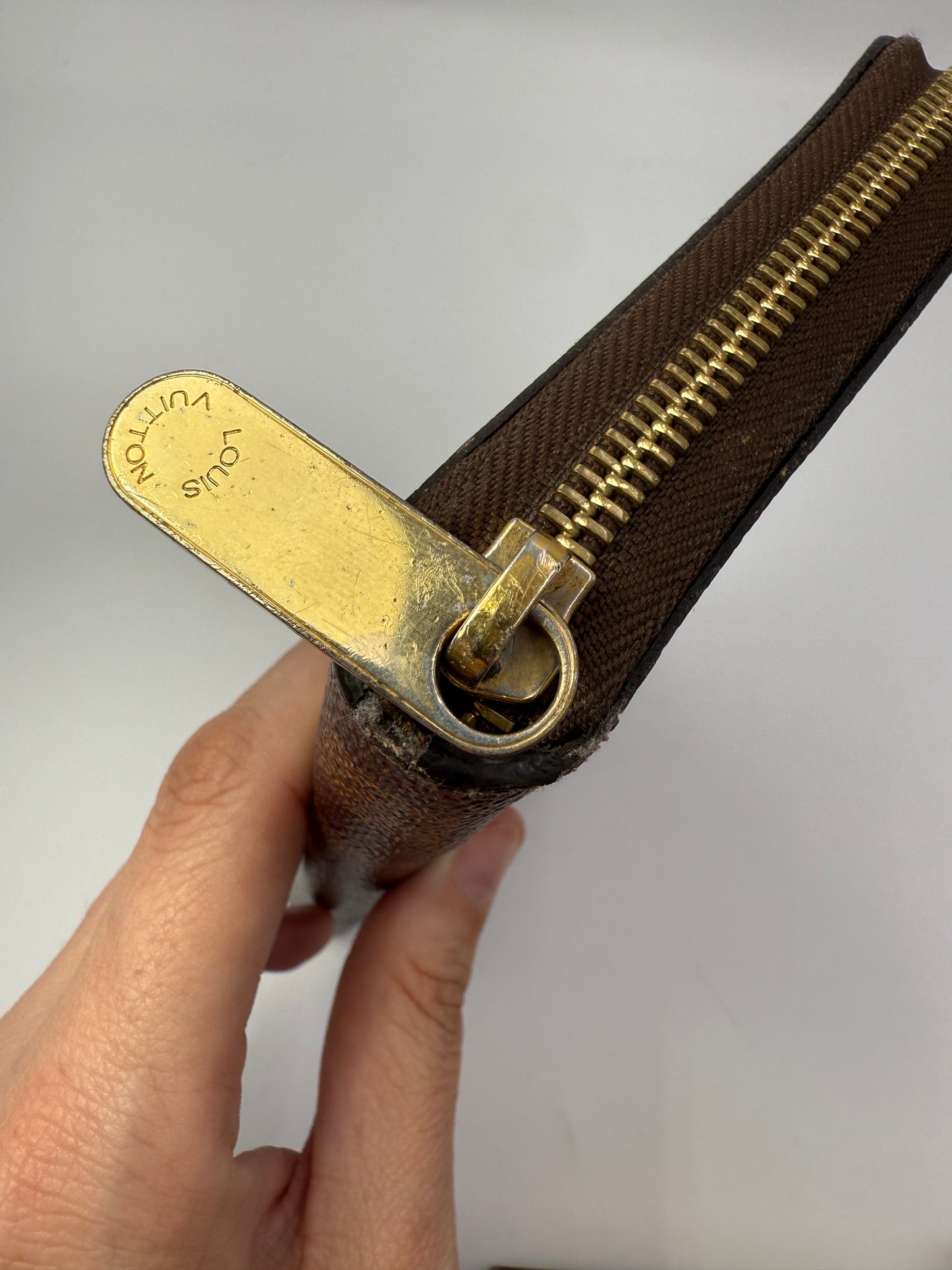 Louis Vuitton Damier Ebene Oversized Zippy Organizer CA0127