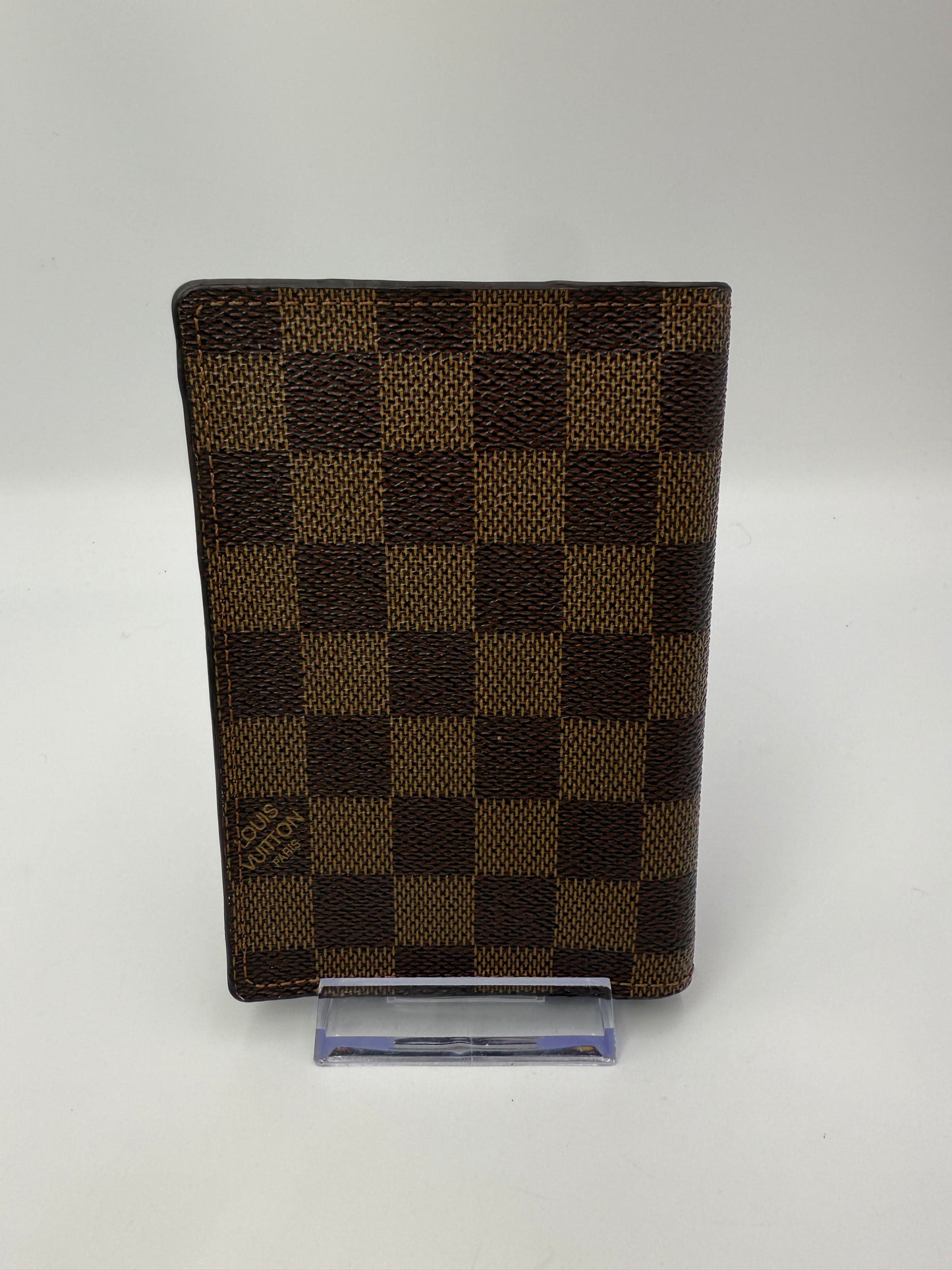 Louis Vuitton Damier Ebene Passport Holder MI1027