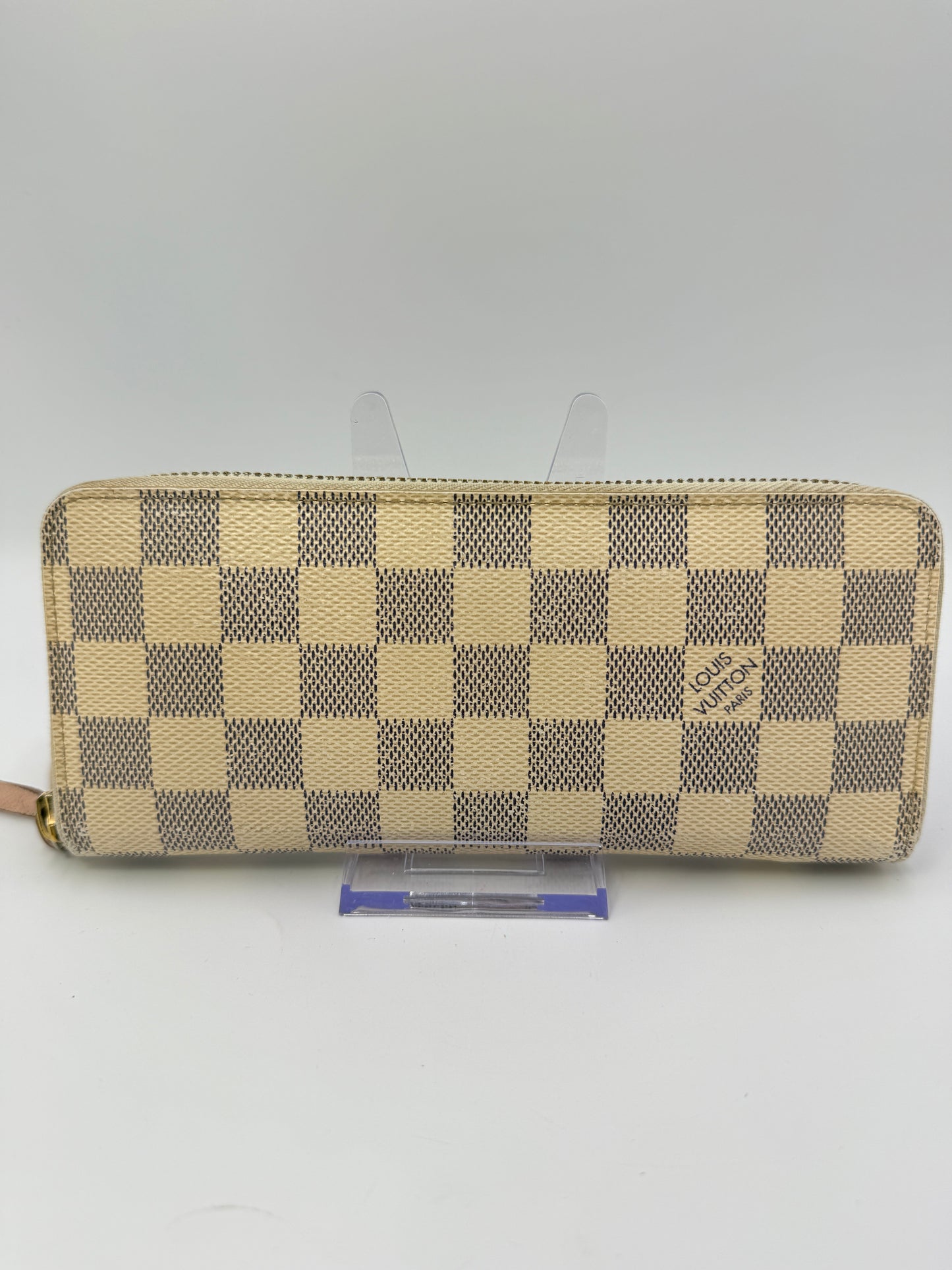 Louis Vuitton Damier Azur Clemence Rose Ballerine GI0178
