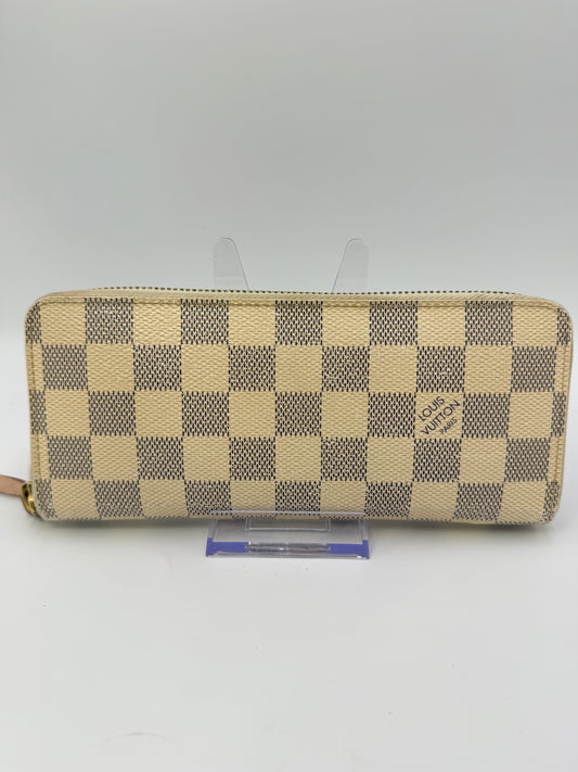 Louis Vuitton Damier Azur Clemence Rose Ballerine GI0178