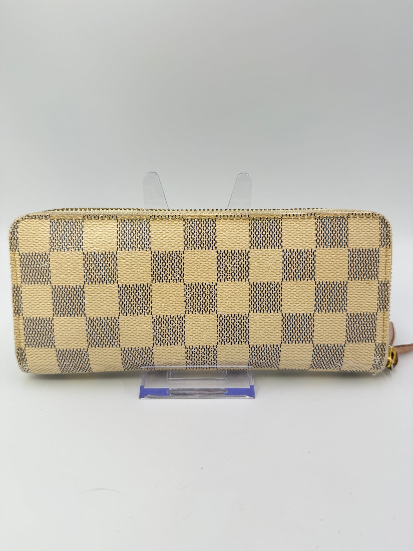 Louis Vuitton Damier Azur Clemence Rose Ballerine GI0178