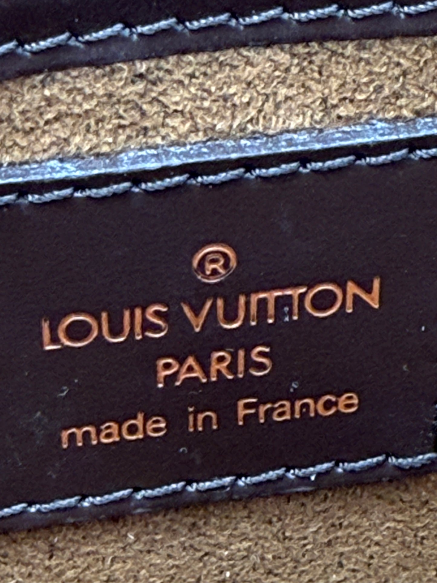 Louis Vuitton Damier Ebene Pochette Saint Louis Clutch FL1004