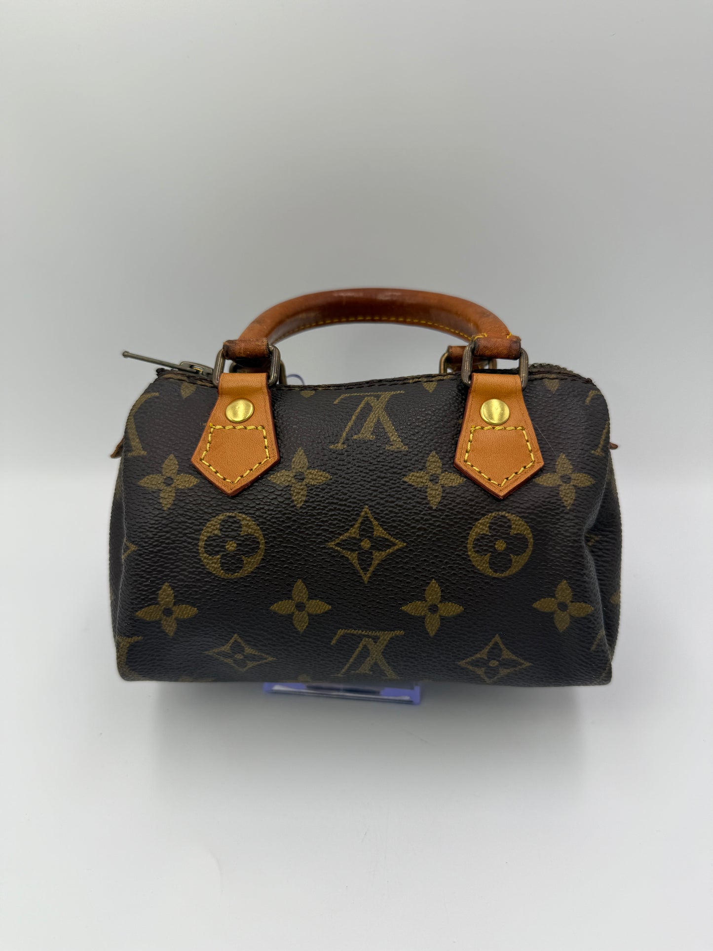 Louis Vuitton Coated Canvas Monogram Speedy Nano Ruby Charm