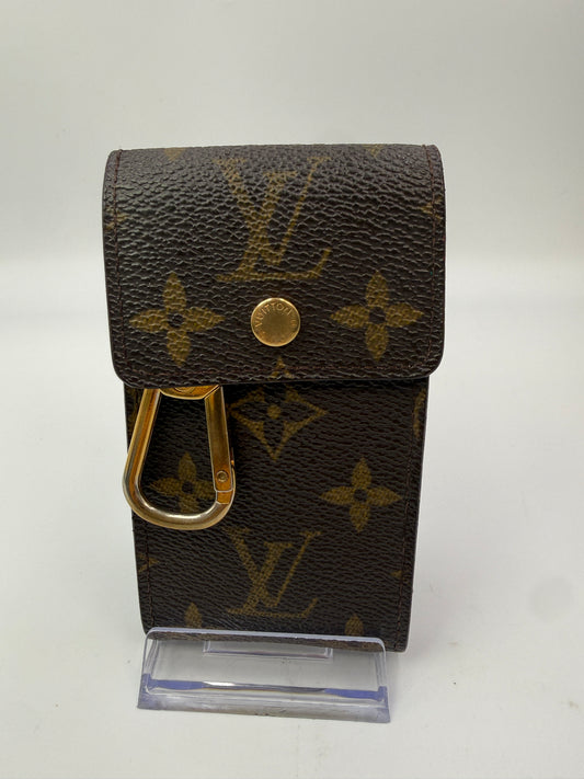 Louis Vuitton Monogram Coated Canvas Phone Cles RA0047
