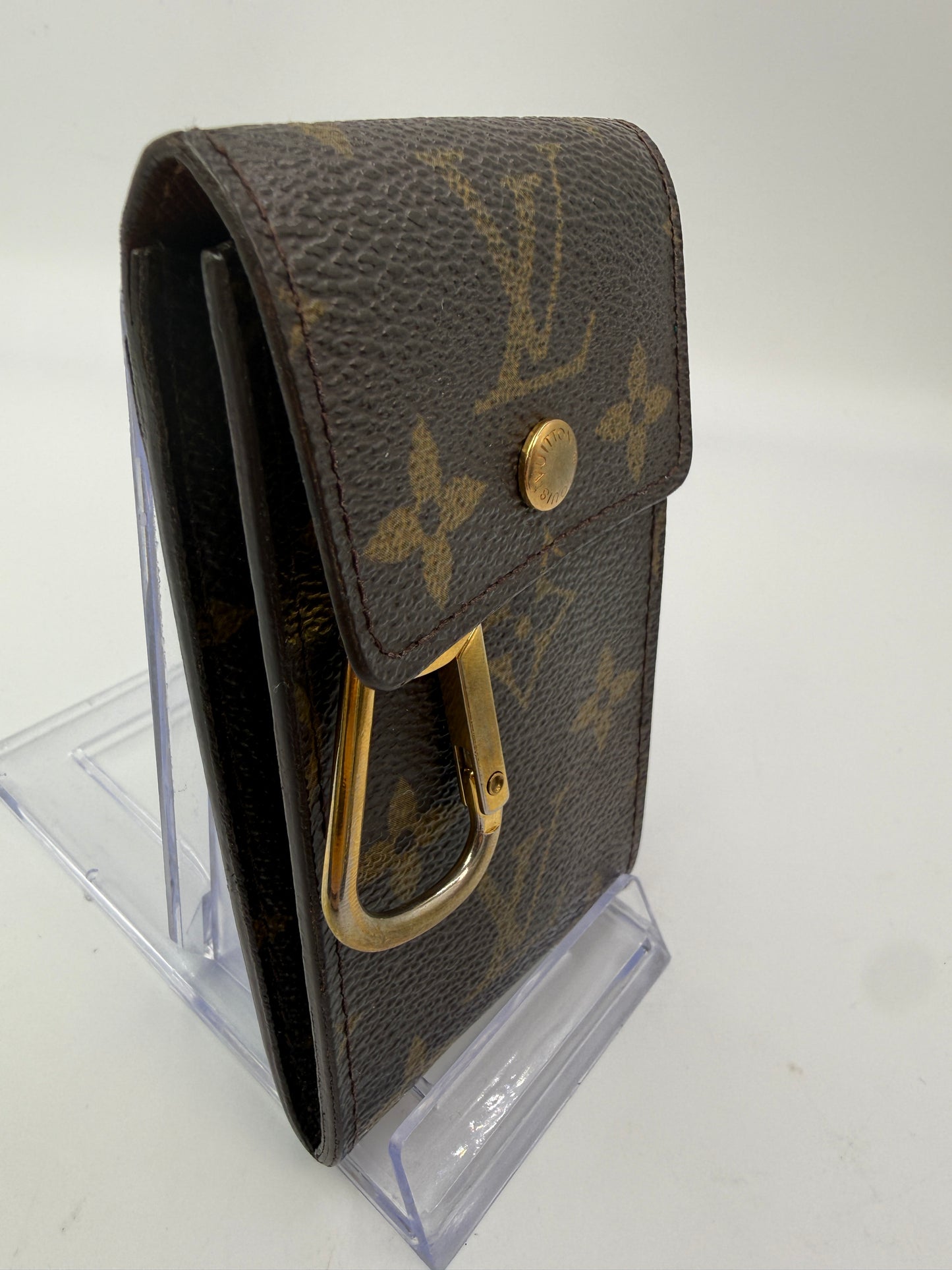 Louis Vuitton Monogram Coated Canvas Phone Cles RA0047