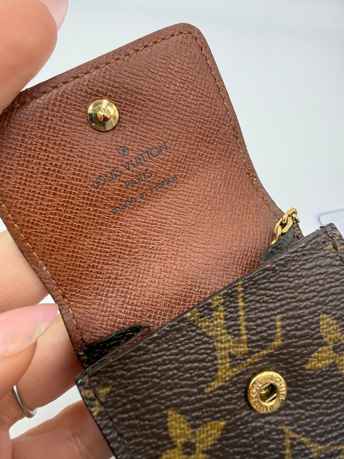 Louis Vuitton Monogram Coated Canvas Phone Cles RA0047