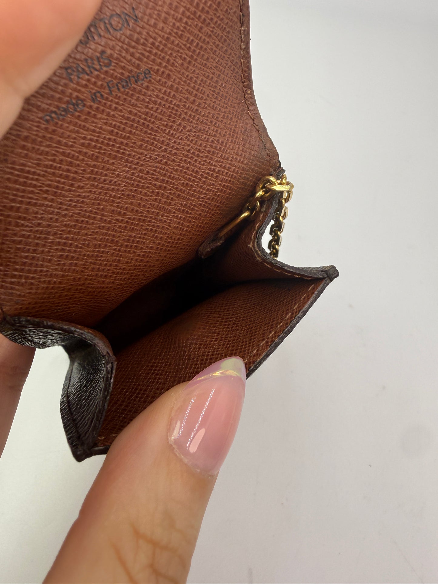 Louis Vuitton Monogram Coated Canvas Phone Cles RA0047