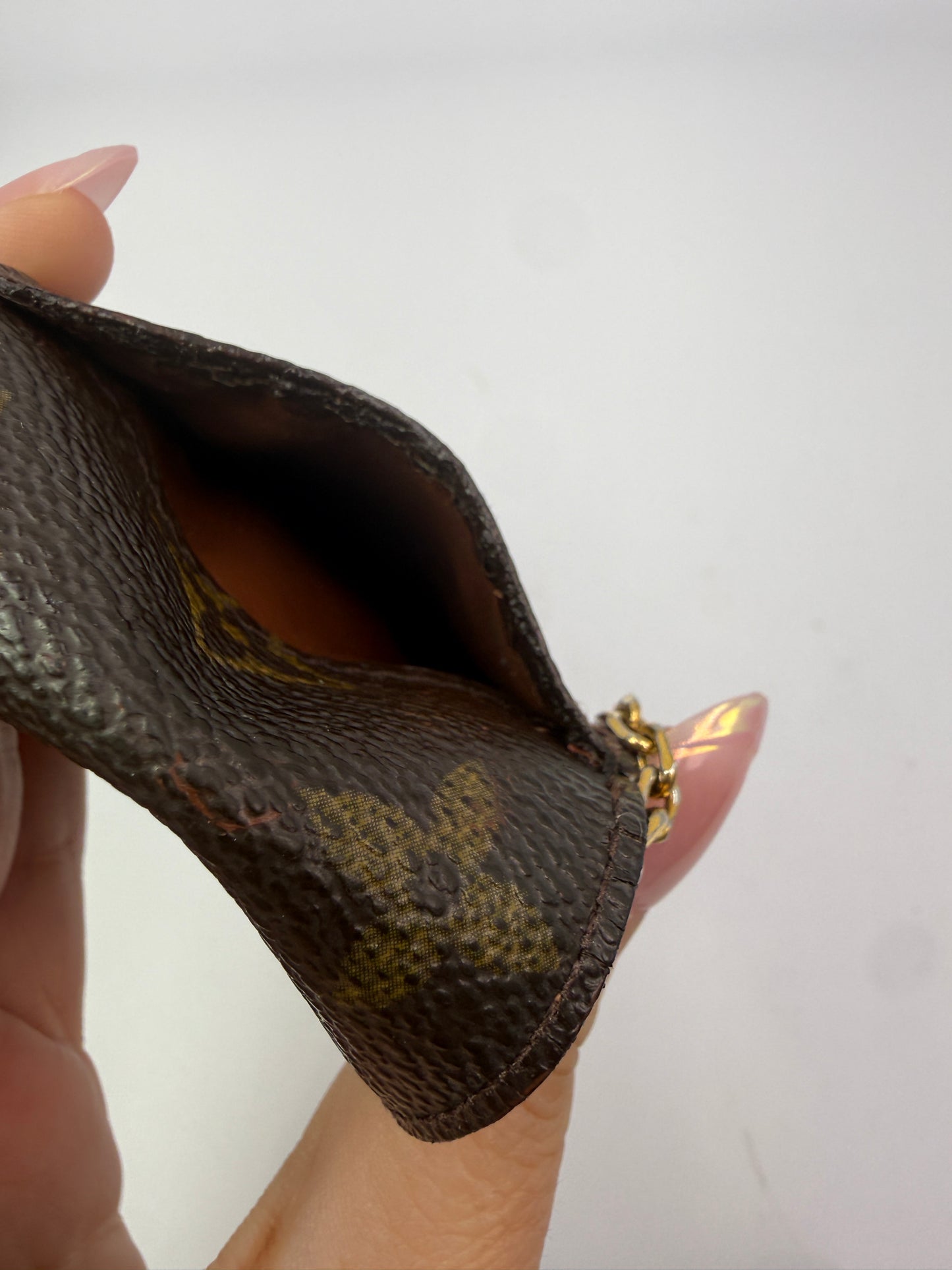 Louis Vuitton Monogram Coated Canvas Phone Cles RA0047
