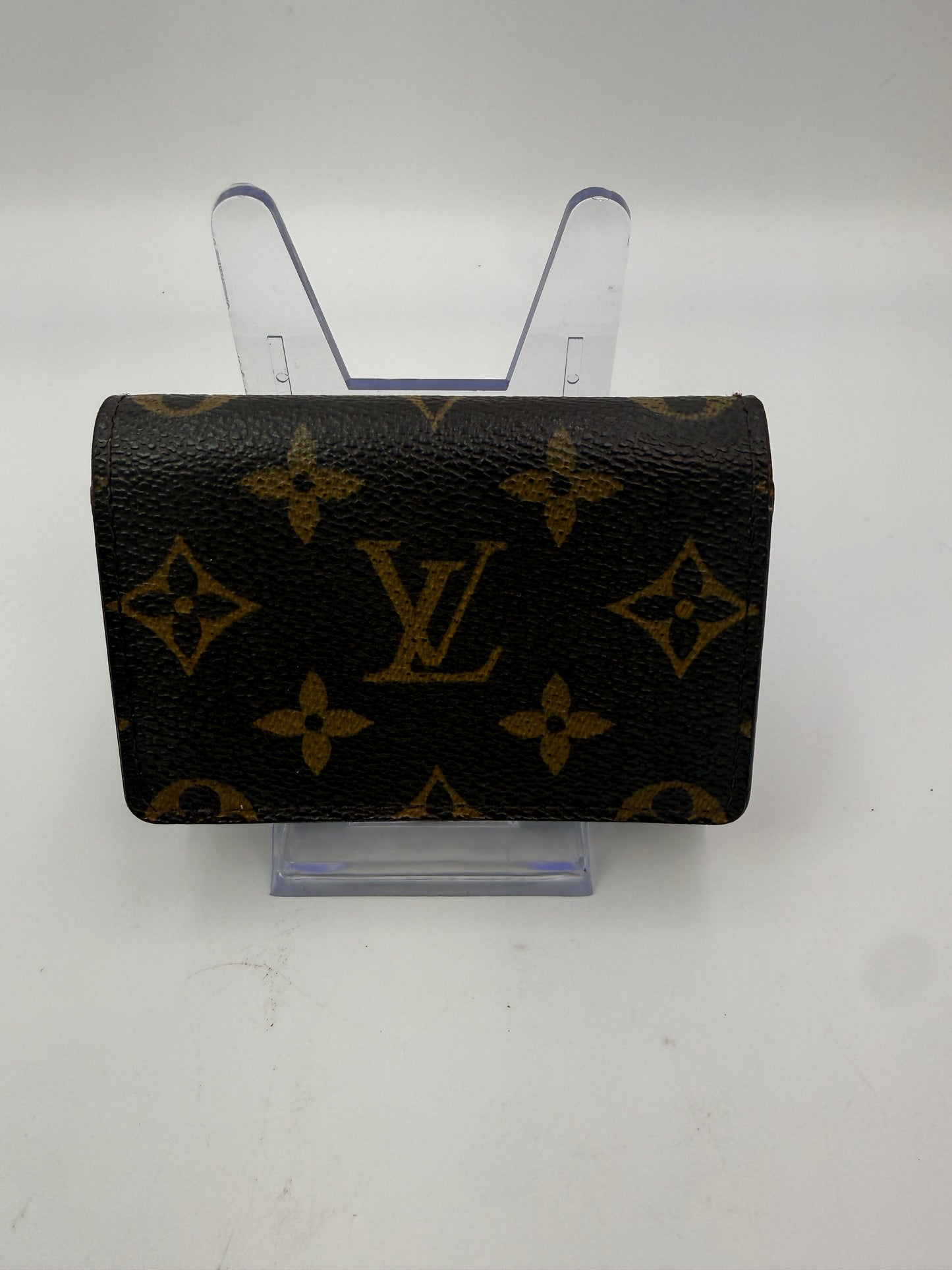 Louis Vuitton Monogram Coated Canvas Card Holder CA0078