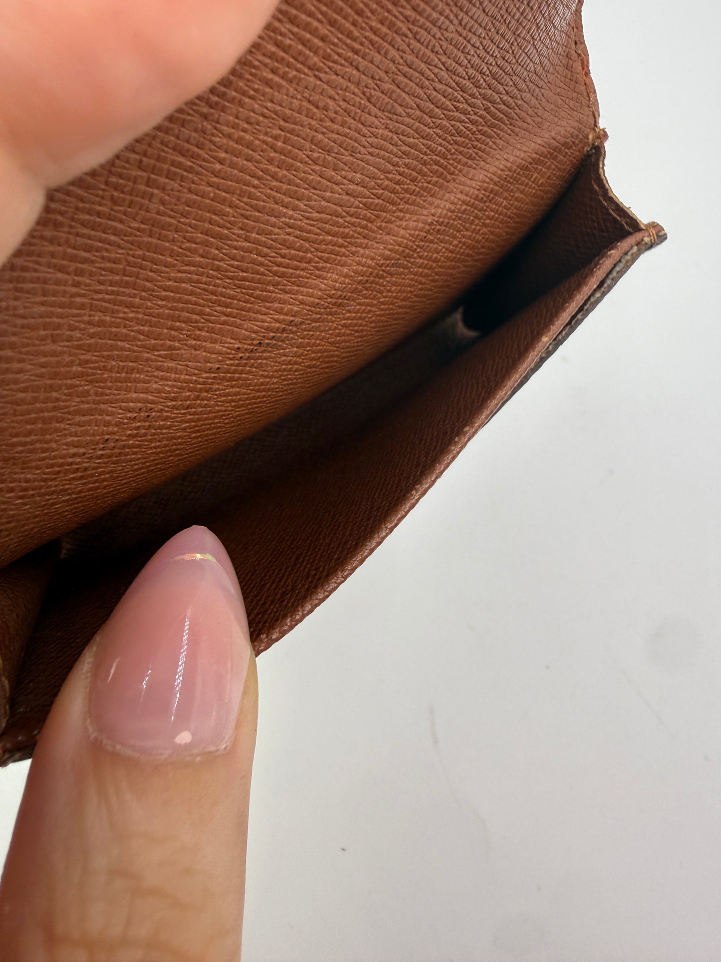 Louis Vuitton Monogram Coated Canvas Card Holder CA0078