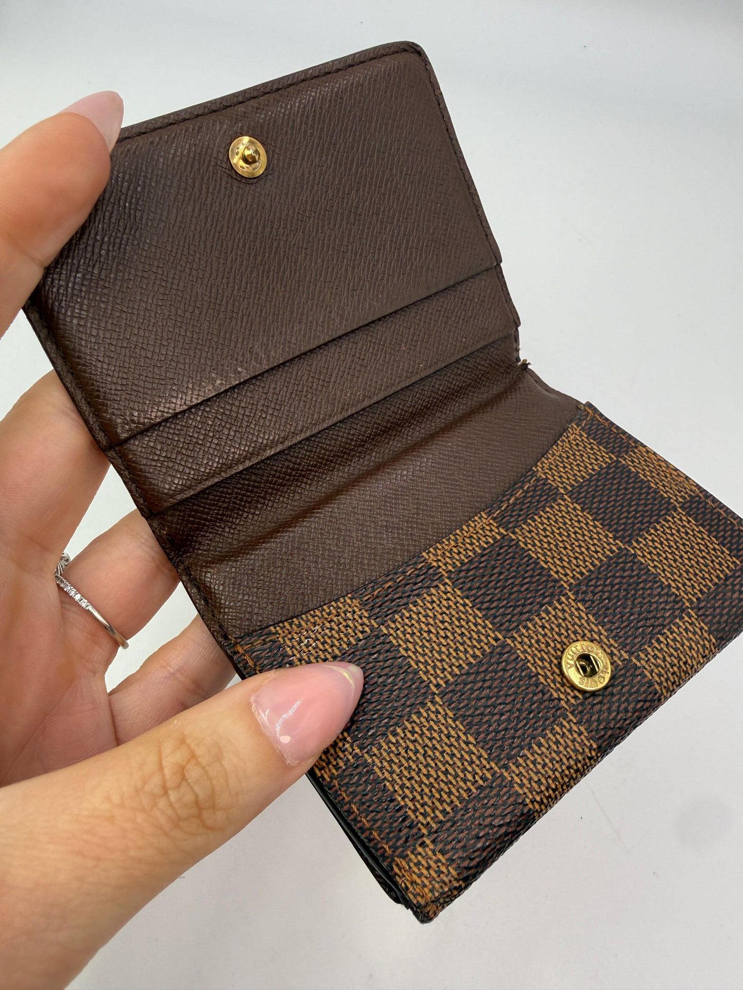 Louis Vuitton Damier Ebene Ludlow Compact Wallet CT1903