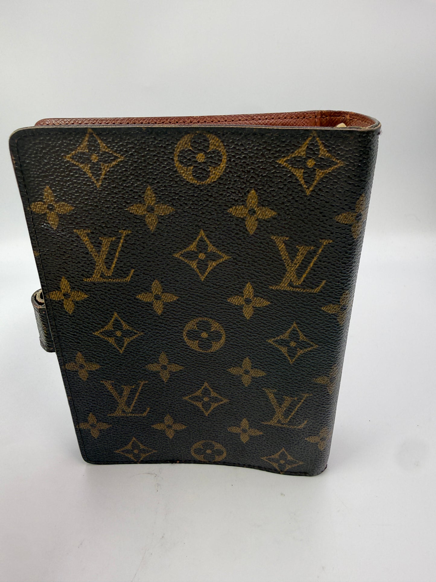 Louis Vuitton Monogram Coated Canvas Agenda MM SP0012