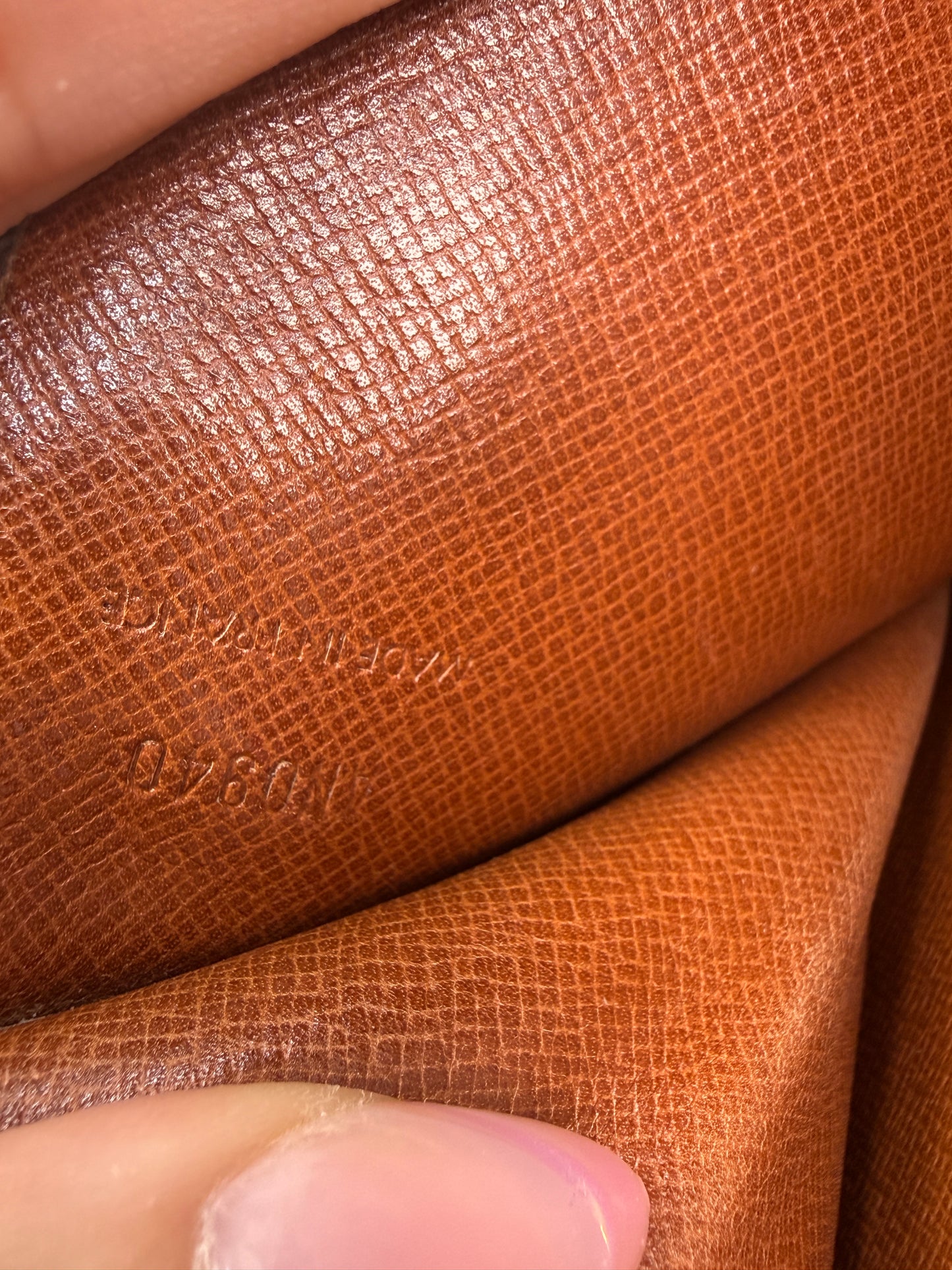 Louis Vuitton Monogram Coated Canvas Pochette Clutch 23 cm AN0940