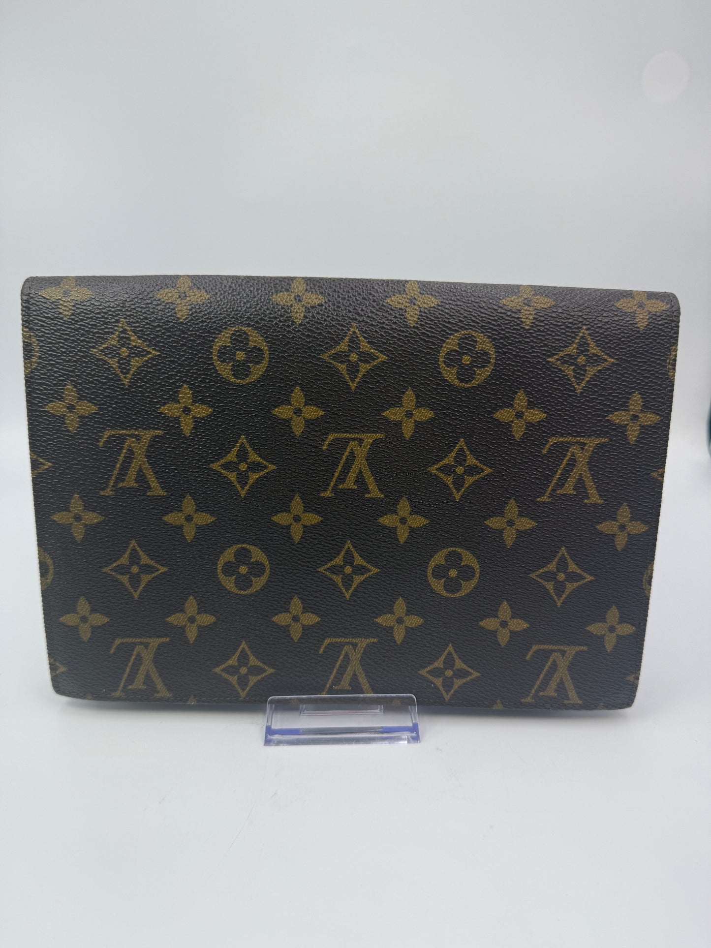 Louis Vuitton Monogram Coated Canvas Pochette Clutch 23 cm AN0940