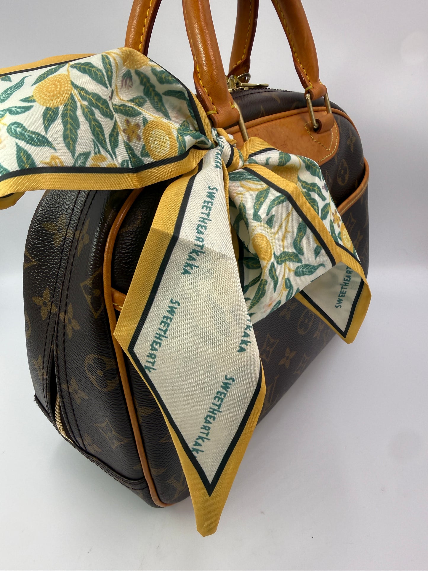 Louis Vuitton Monogram Coated Canvas Trouville MI0045