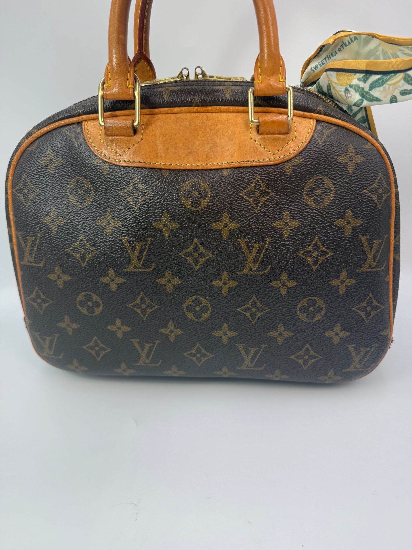 Louis Vuitton Monogram Coated Canvas Trouville MI0045