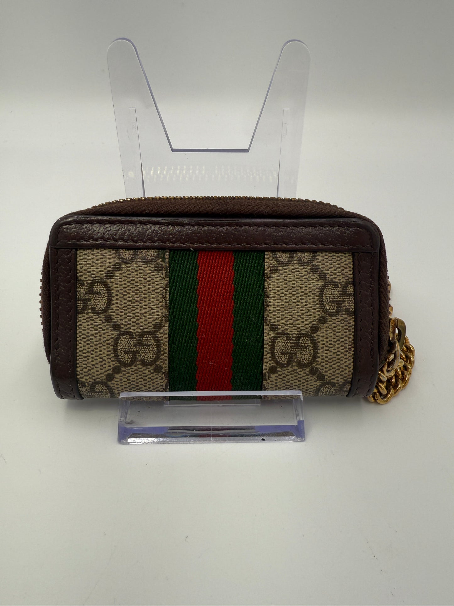 Gucci Guccissima Coated Canvas Sherry Marmont Key Cles