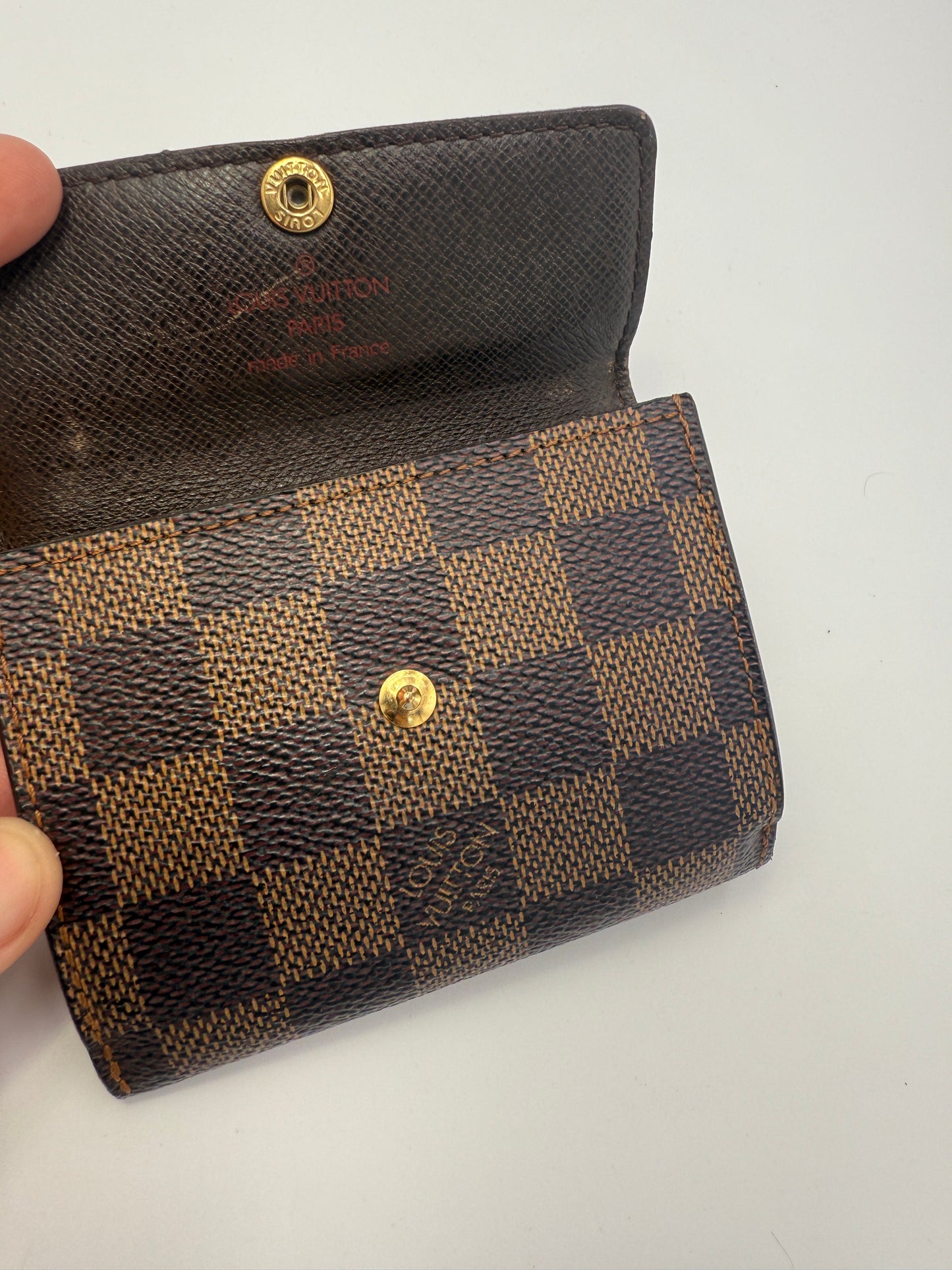 Louis Vuitton Damier Ebene Ludlow Compact Wallet