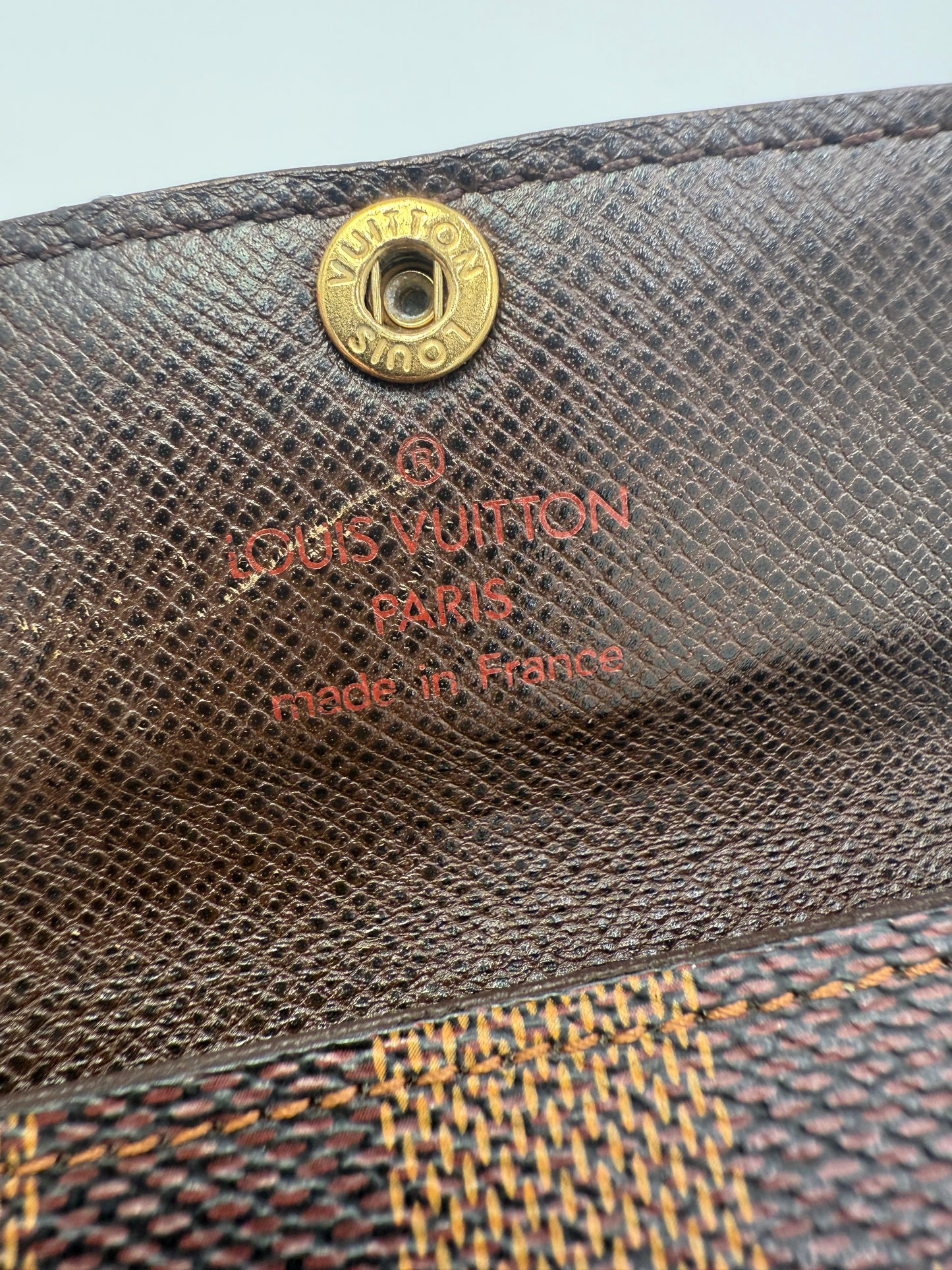 Louis Vuitton Damier Ebene Ludlow Compact Wallet