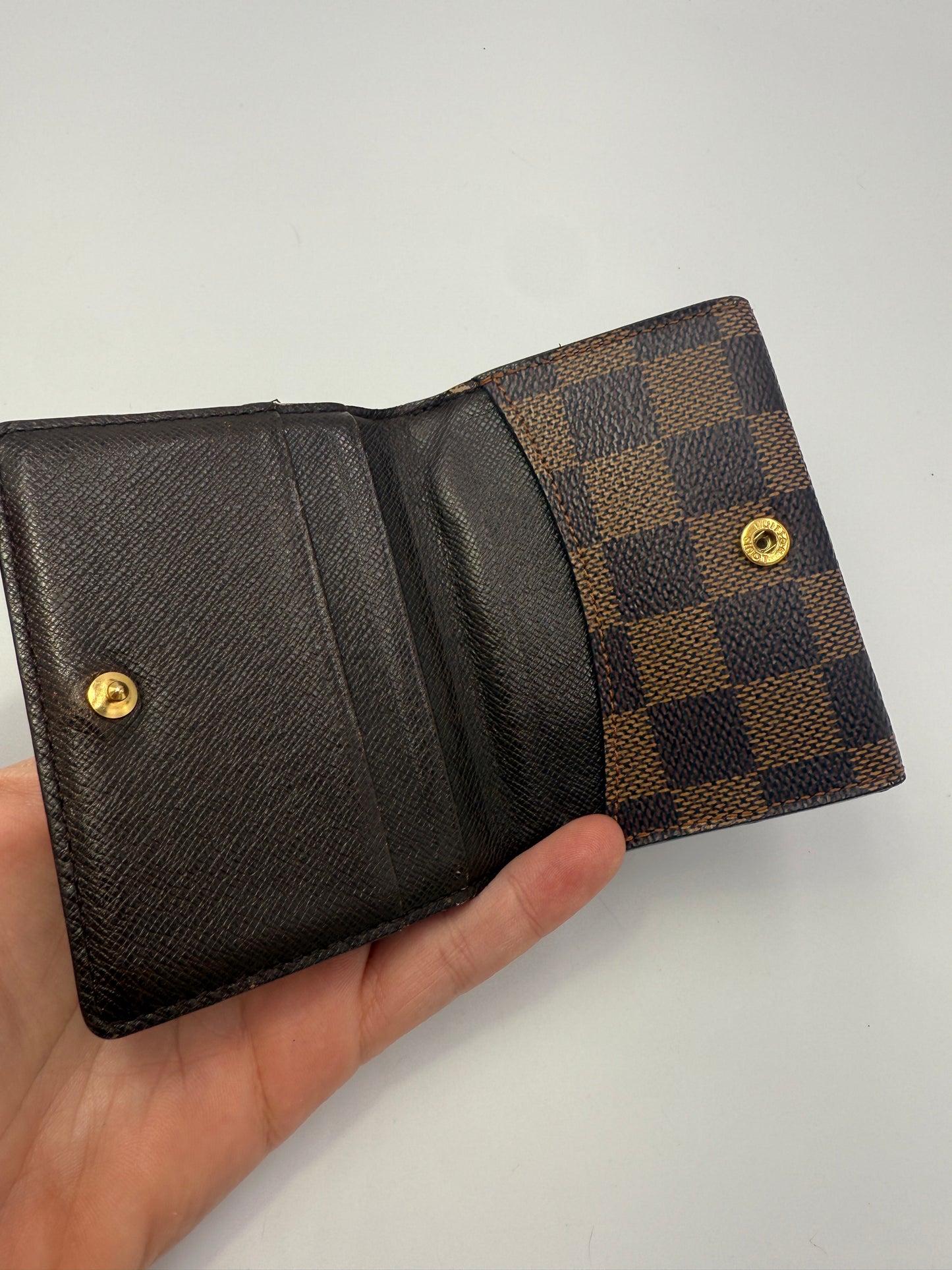 Louis Vuitton Damier Ebene Ludlow Compact Wallet