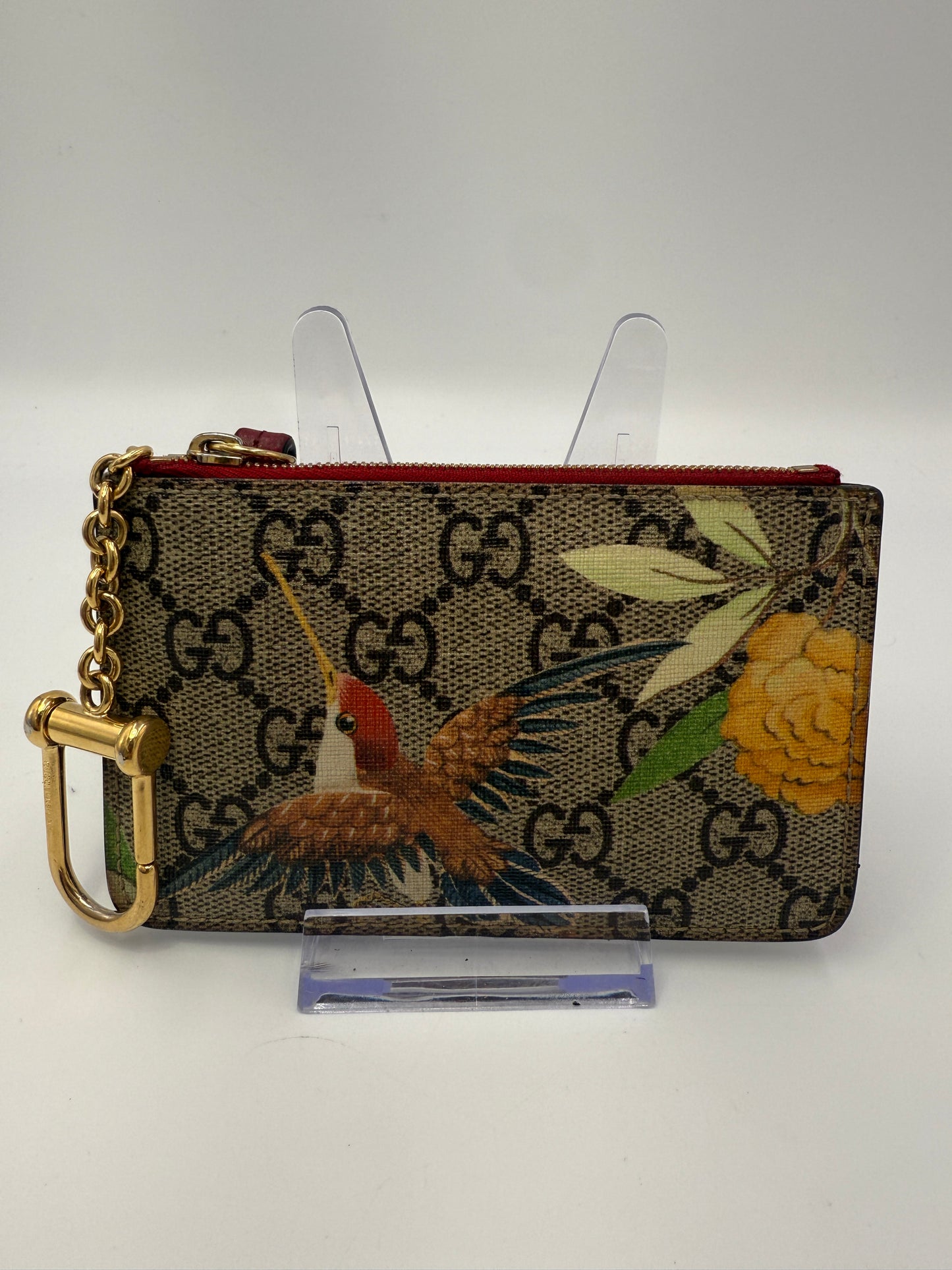 Gucci Guccissima Supreme Coated Canvas Tian Key Cles