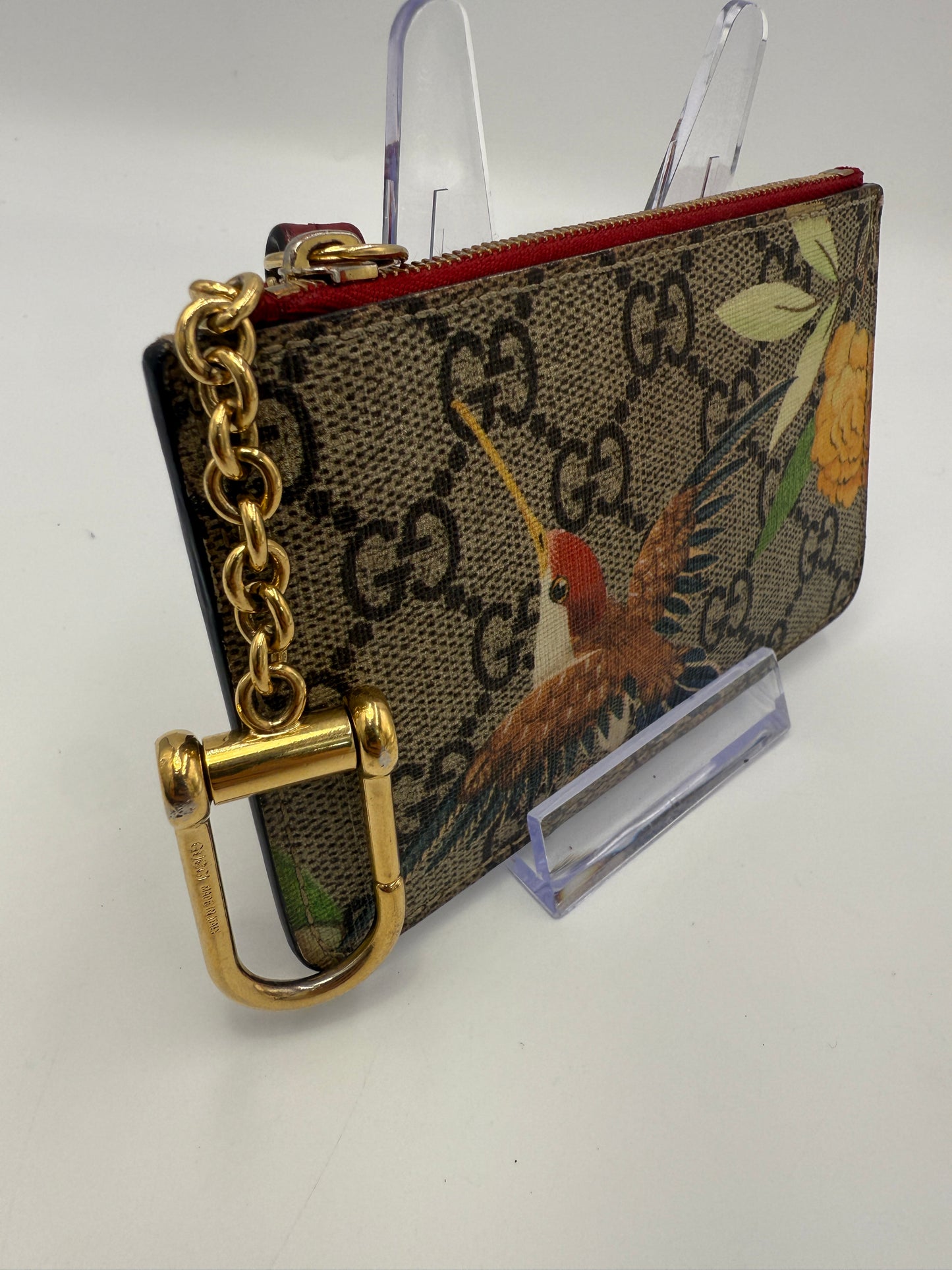 Gucci Guccissima Supreme Coated Canvas Tian Key Cles