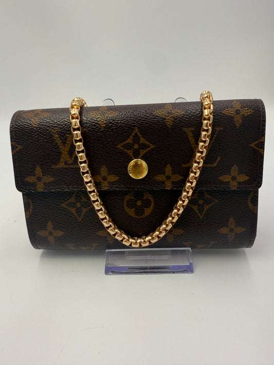 Louis Vuitton Monogram Alexandra Trifold Wallet CA4038